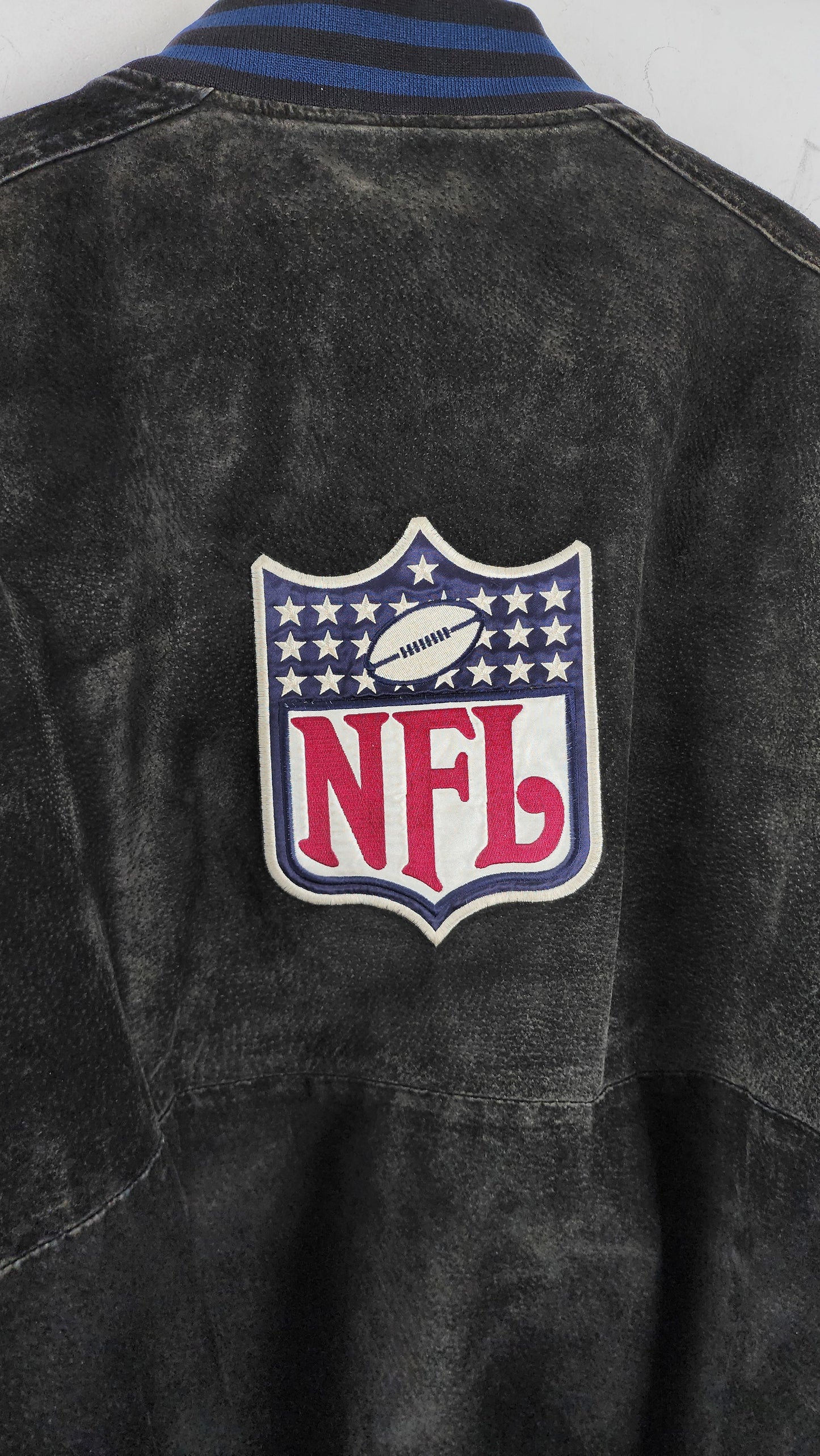 Vintage NFL G-III Carl Banks Leather Jacket