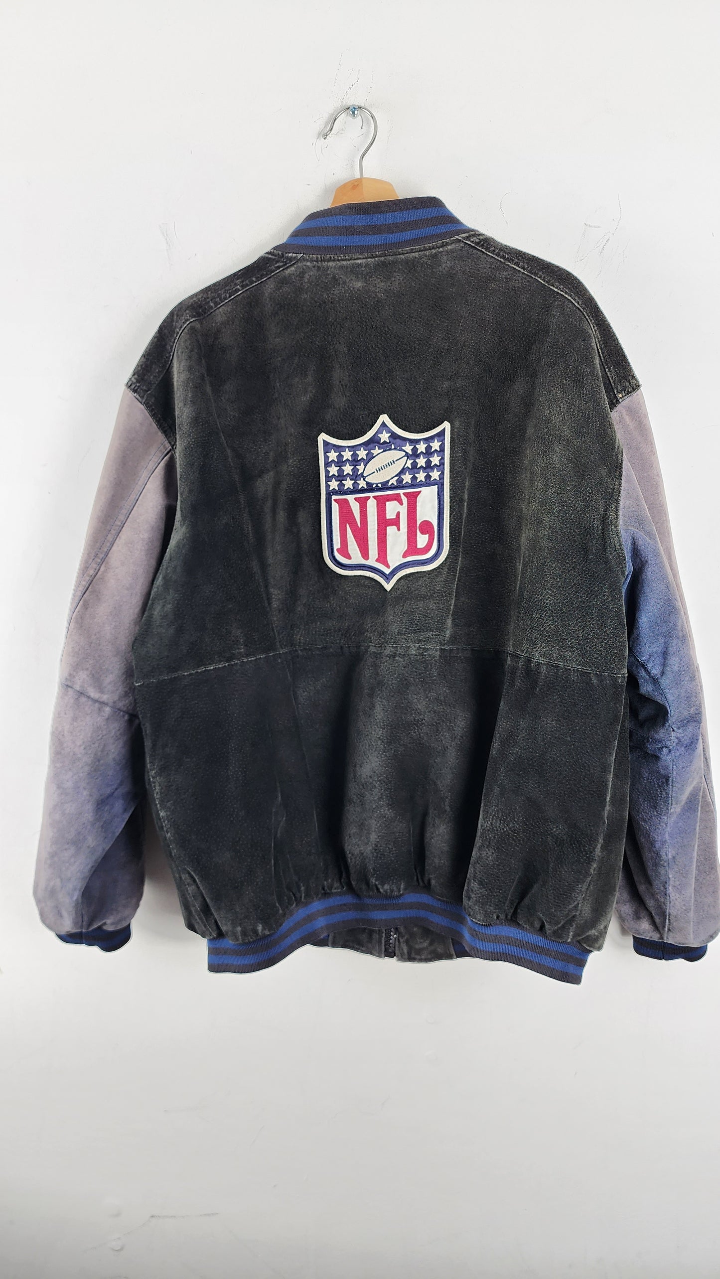 Vintage NFL G-III Carl Banks Leather Jacket