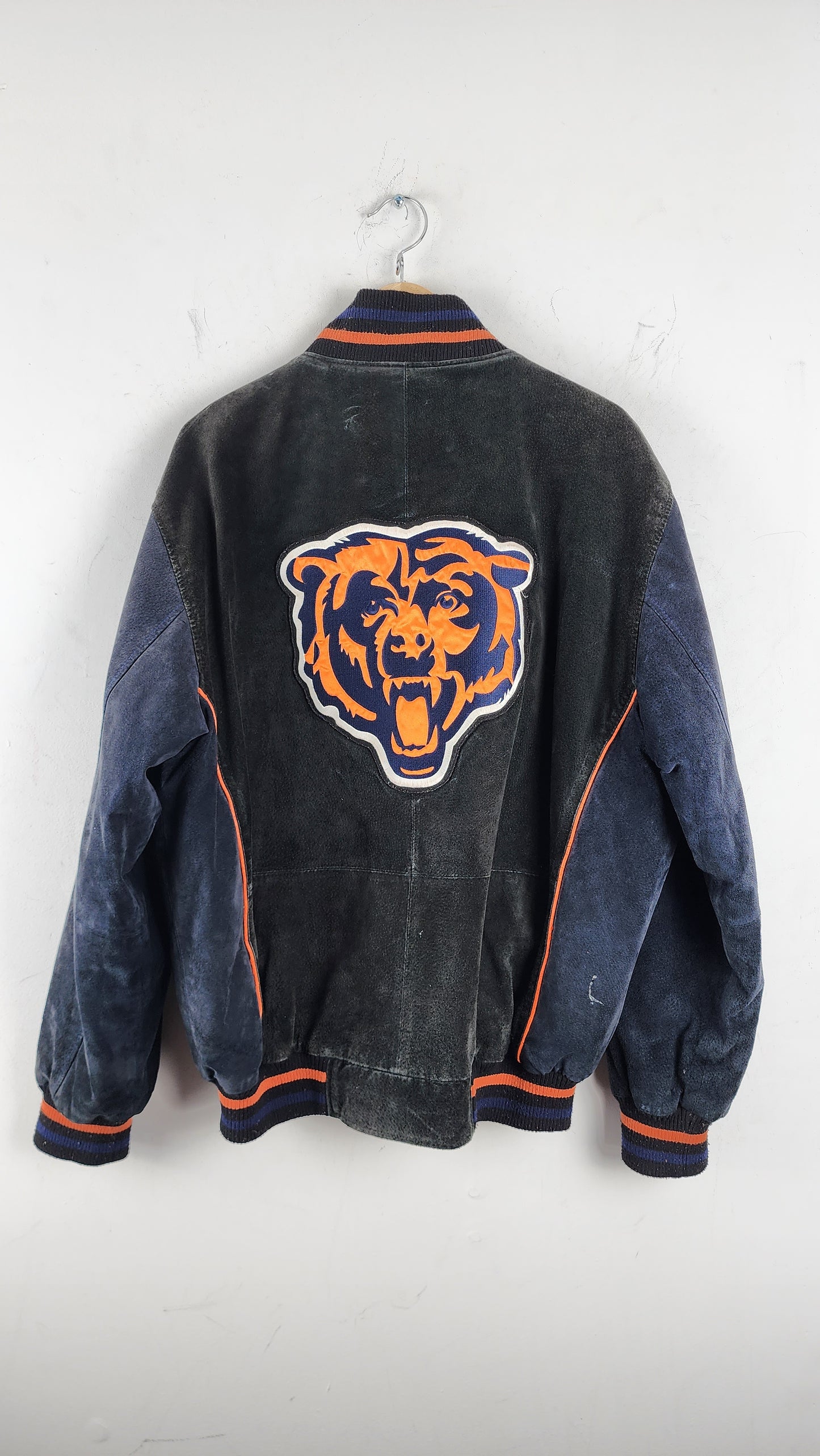 Vintage Chicago Bears NFL Leather Jacket