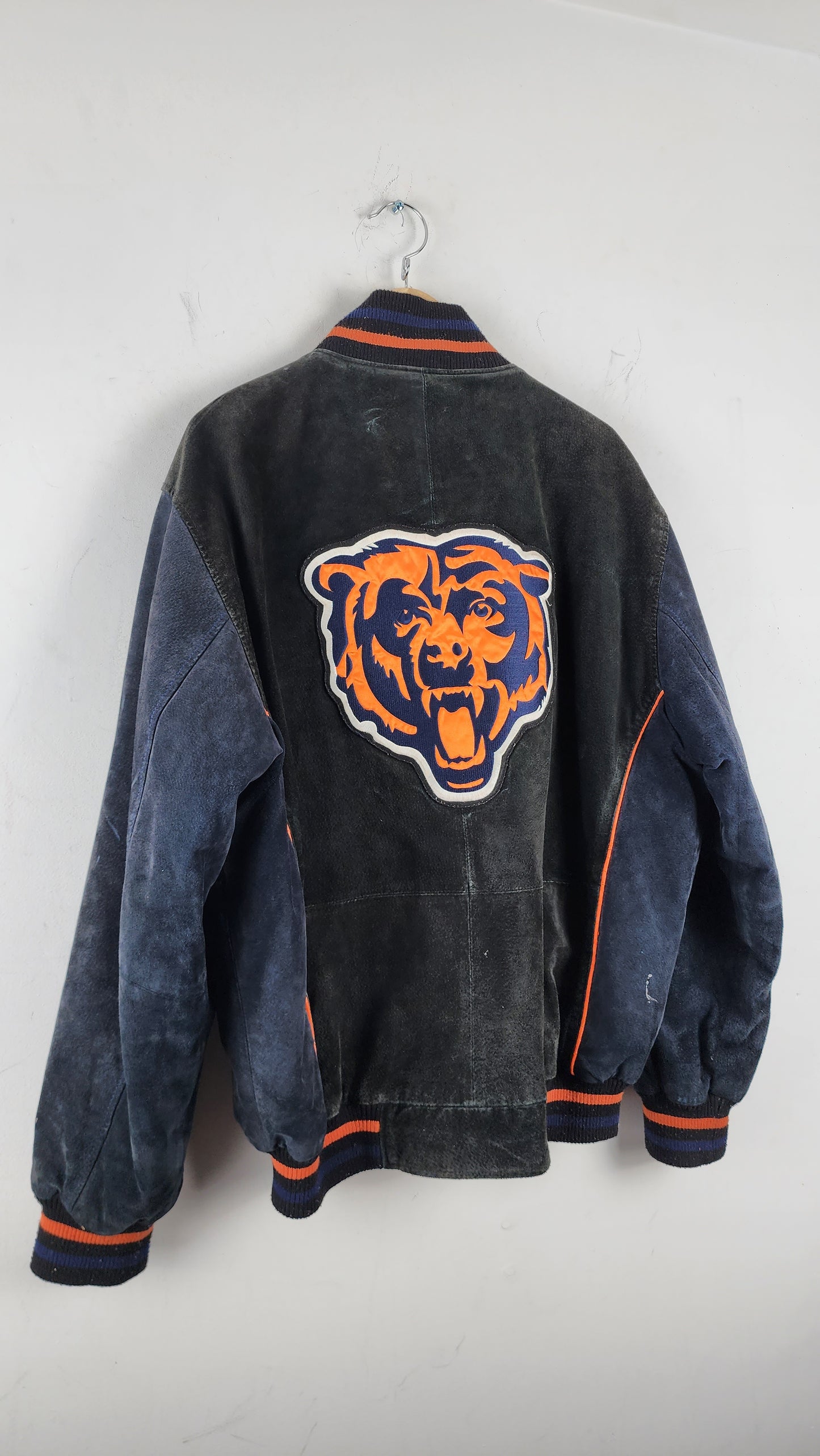 Vintage Chicago Bears NFL Leather Jacket