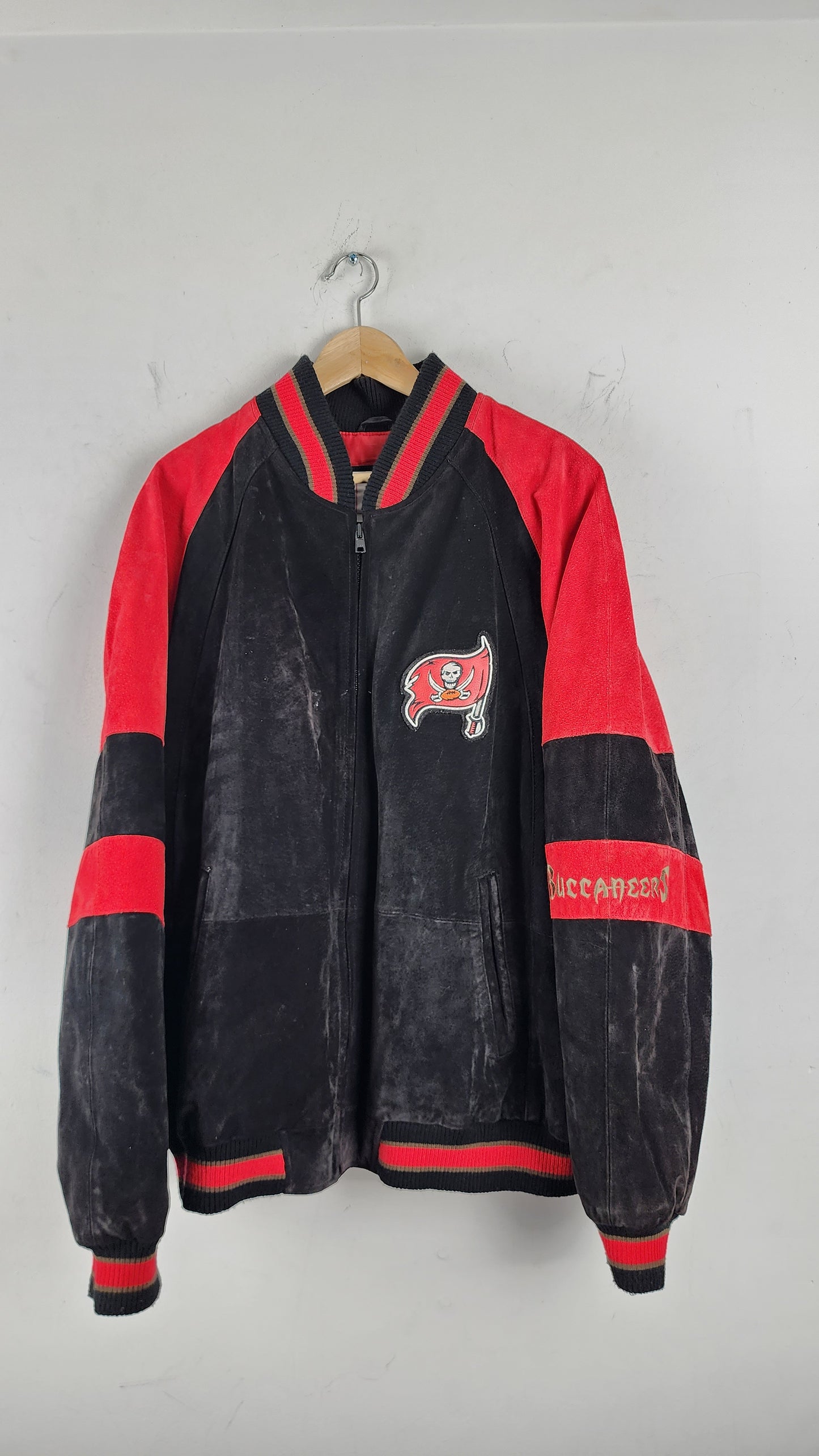 Vintage NFL Tampa Bay Buccaneers Leather Jacket