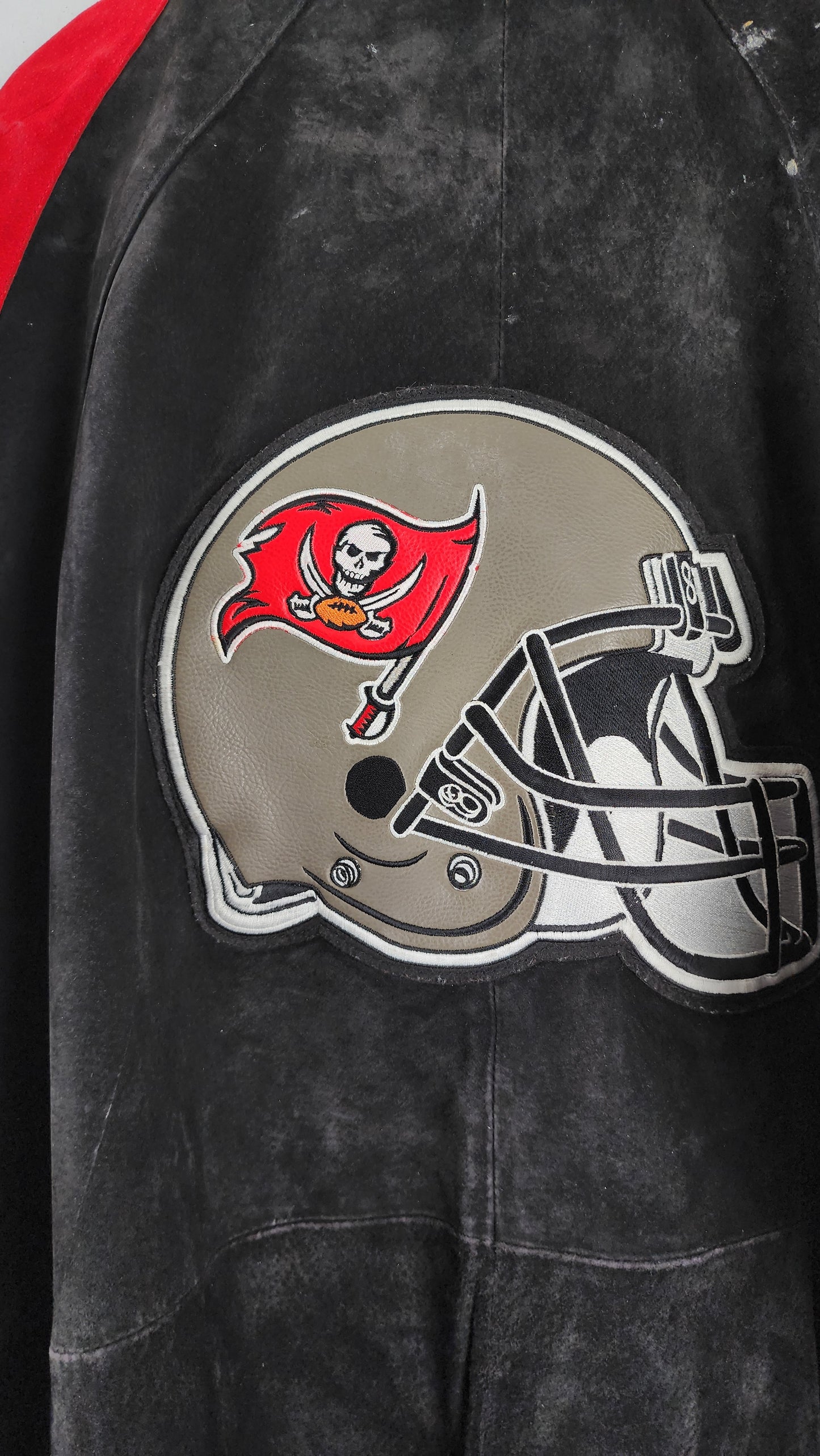 Vintage NFL Tampa Bay Buccaneers Leather Jacket