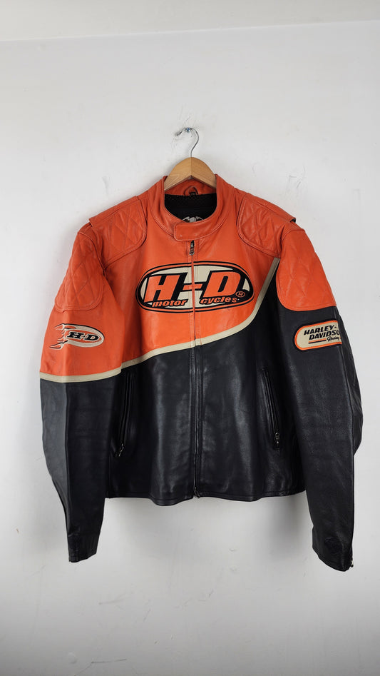 RARE Vintage 90s Harley Davidson Leather Jacket