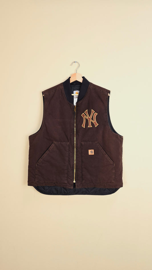 Vintage Carhartt X NY Yankees Vest - xL (V4)