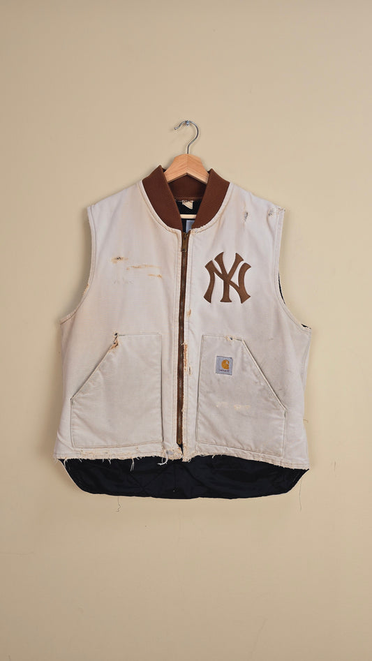 Vintage Carhartt X NY Yankees Vest - L (V1)