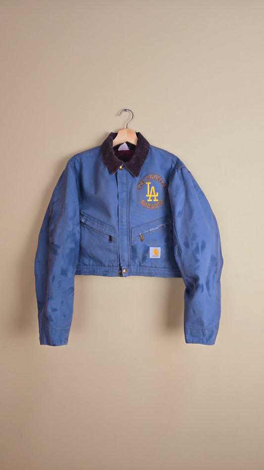 Vintage Carhartt X LA Dodgers Crop Jacket - Small (Y)