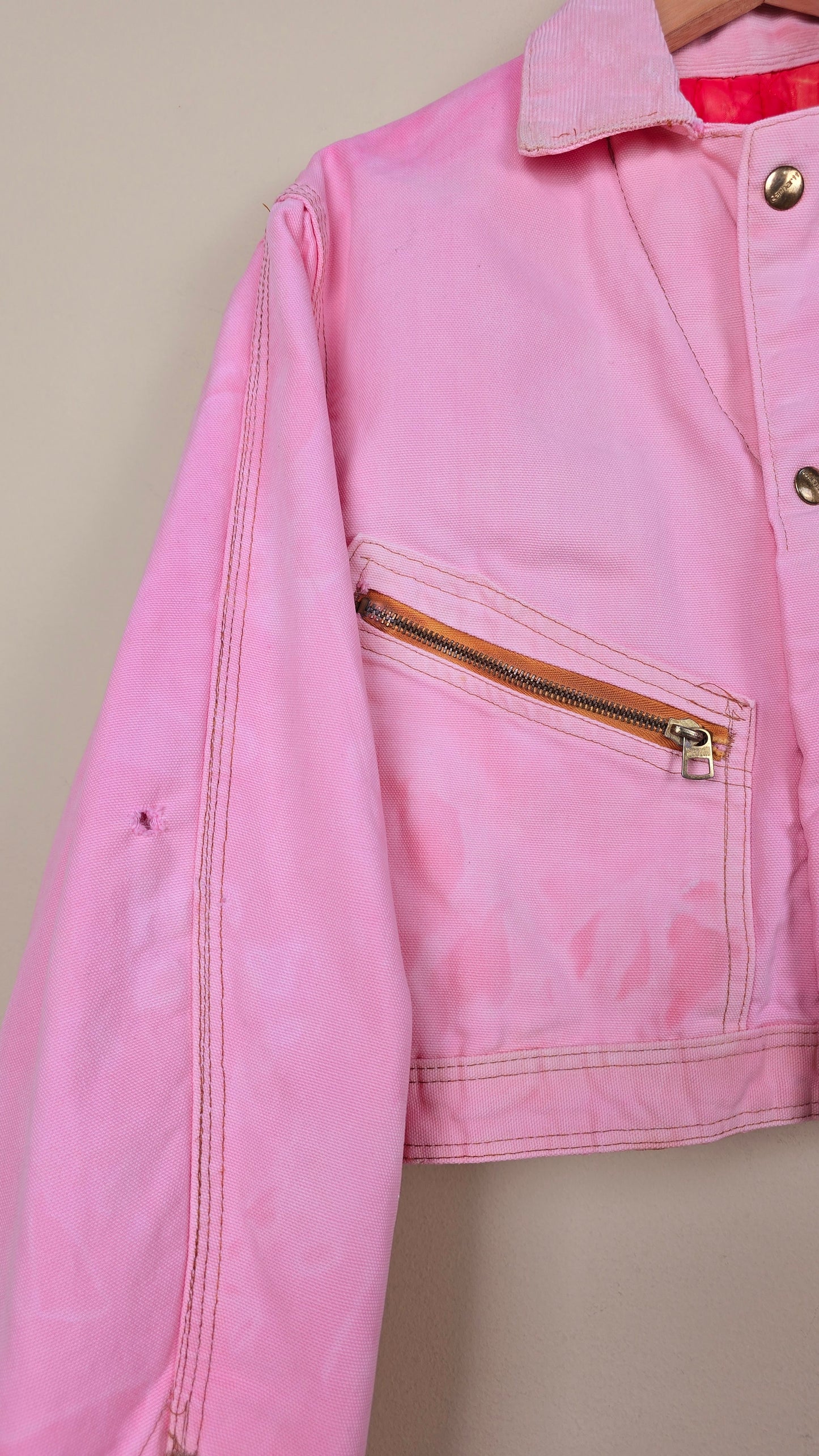 Vintage Carhartt X NY Yankees Jacket | Pink - Size S (006)