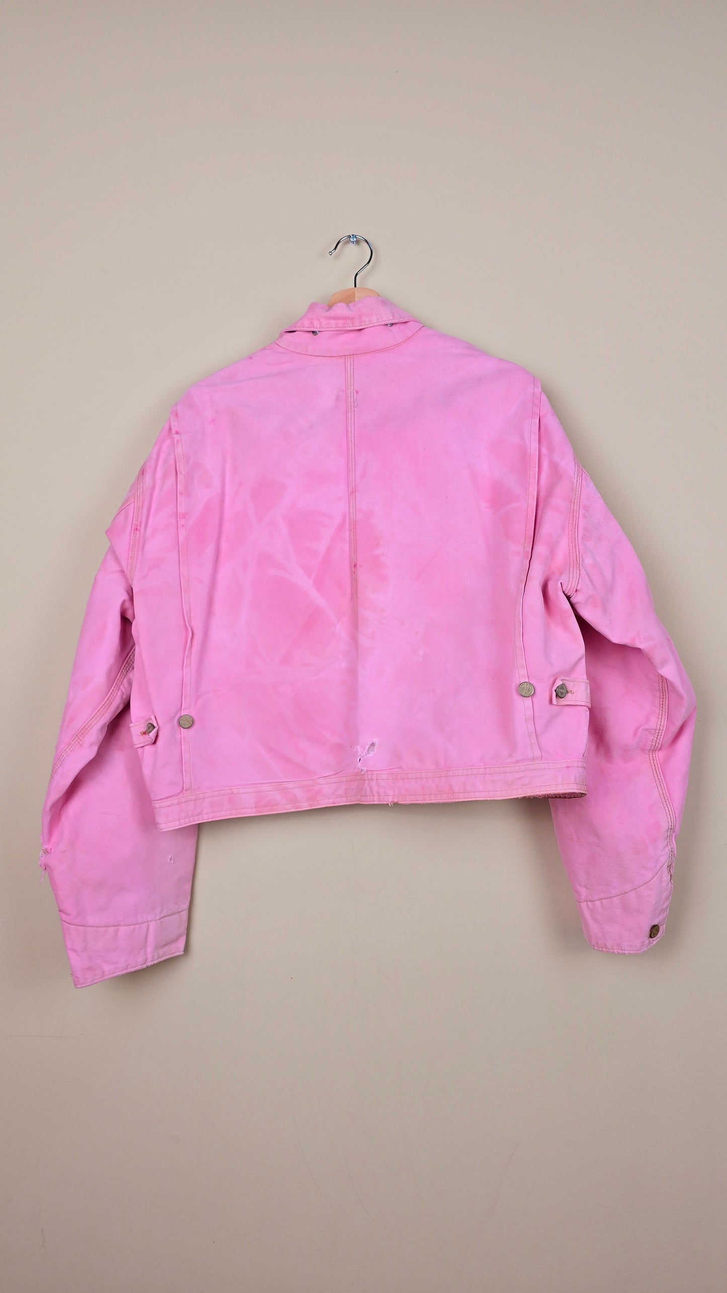 Vintage Carhartt X NY Yankees Jacket | Pink - Size L (007)