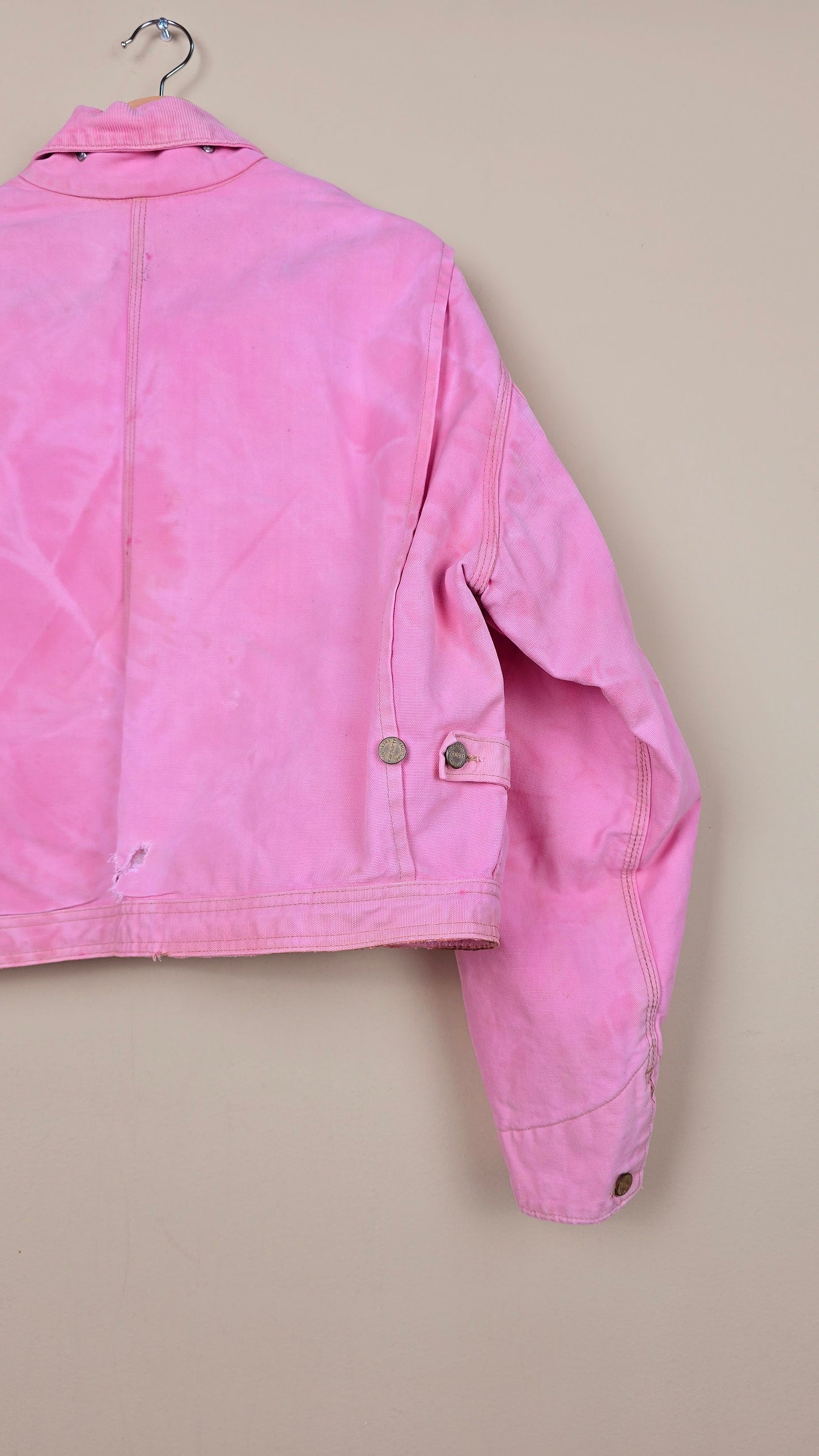 Vintage Carhartt X NY Yankees Jacket | Pink - Size L (007)