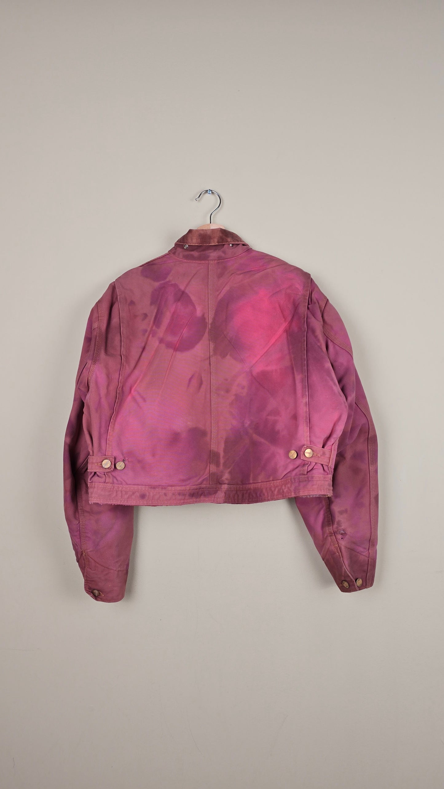 Vintage Carhartt X NY Yankees Cropped Jacket | Galactic Brown - Size M (035)