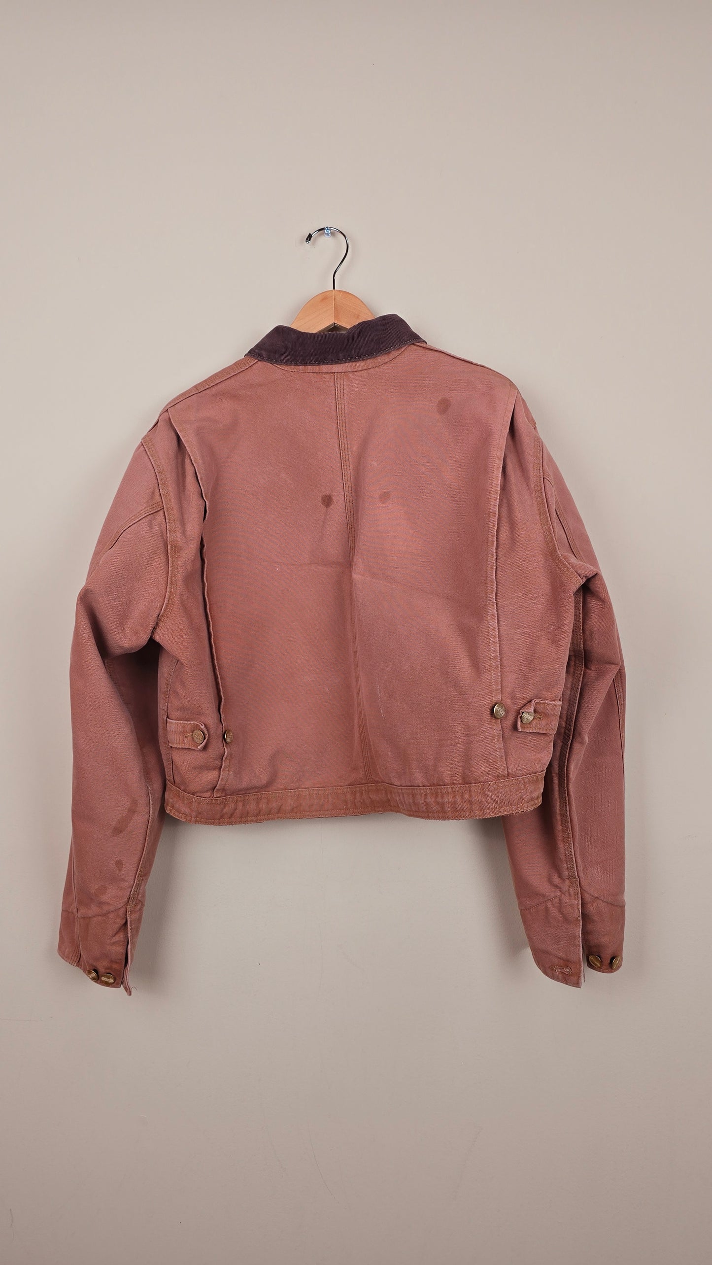 Vintage Carhartt X NY Yankees Cropped Jacket | BroWN - Size L (053)