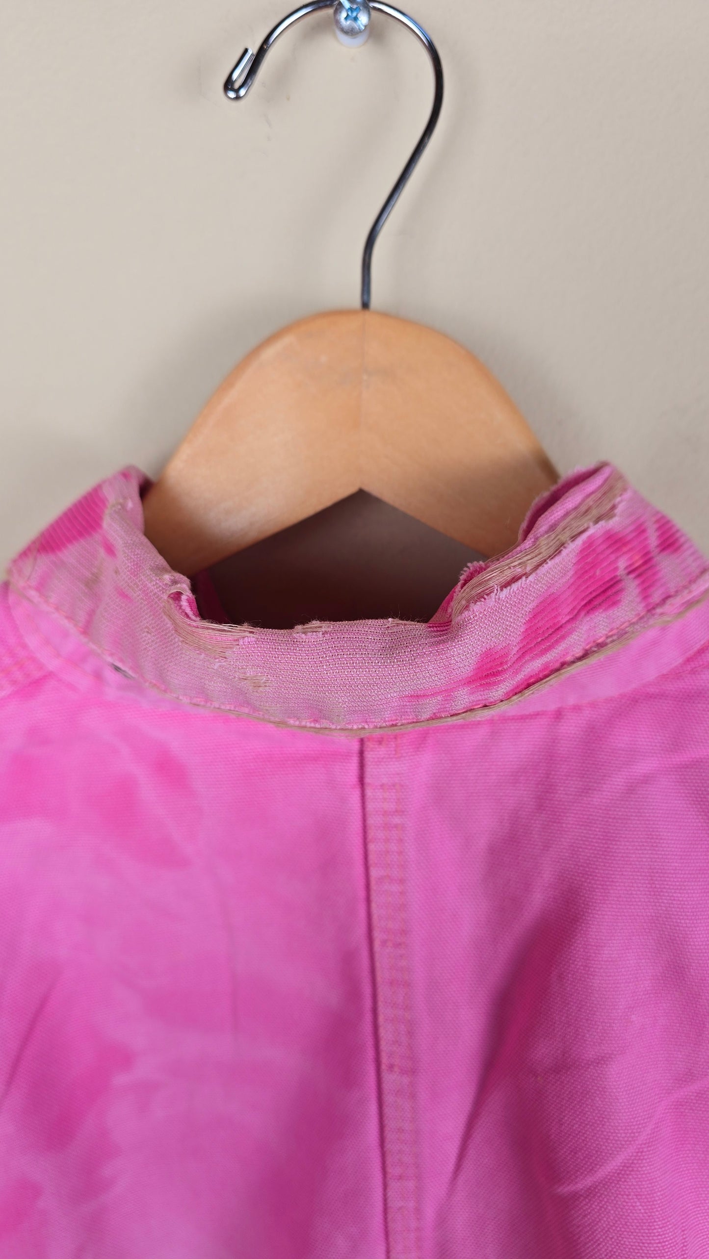 Vintage Carhartt X NY Yankees Cropped Jacket | Pink - Size S (077)