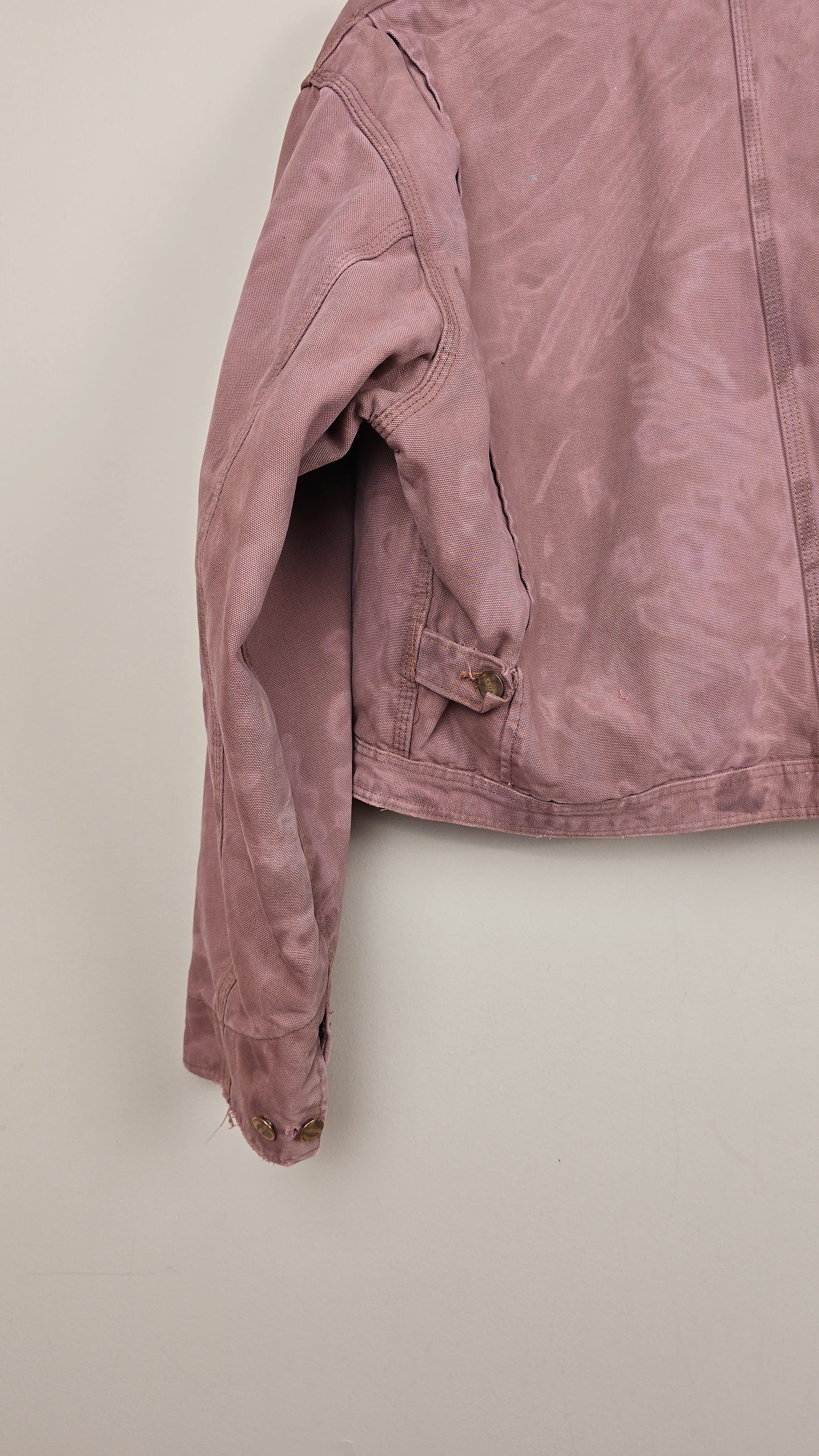 Vintage Carhartt X NY Yankees Cropped Jacket | Brown - Size M (078)