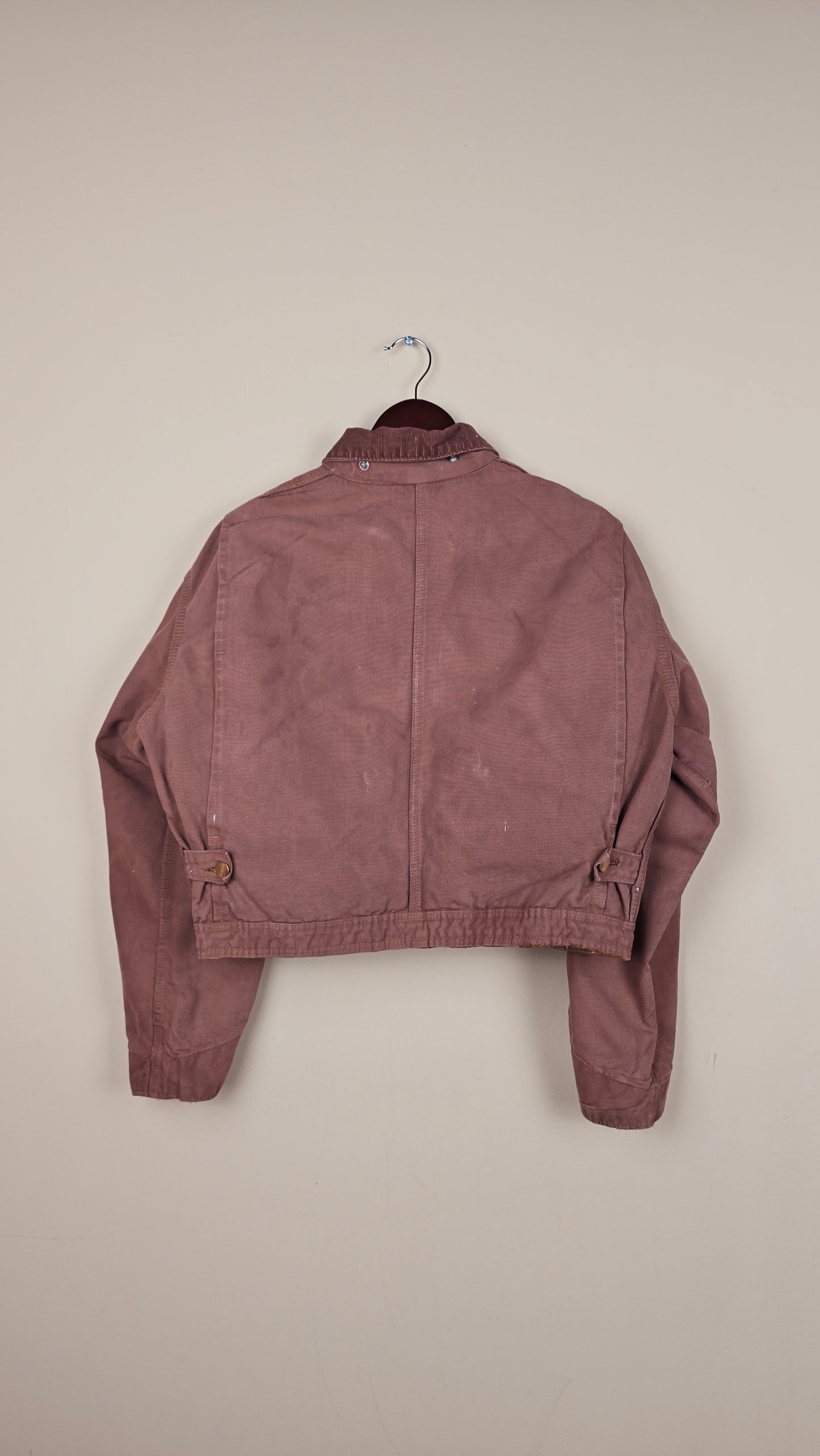 Vintage Carhartt X NY Yankees Cropped Jacket | Brown - Size M (083)