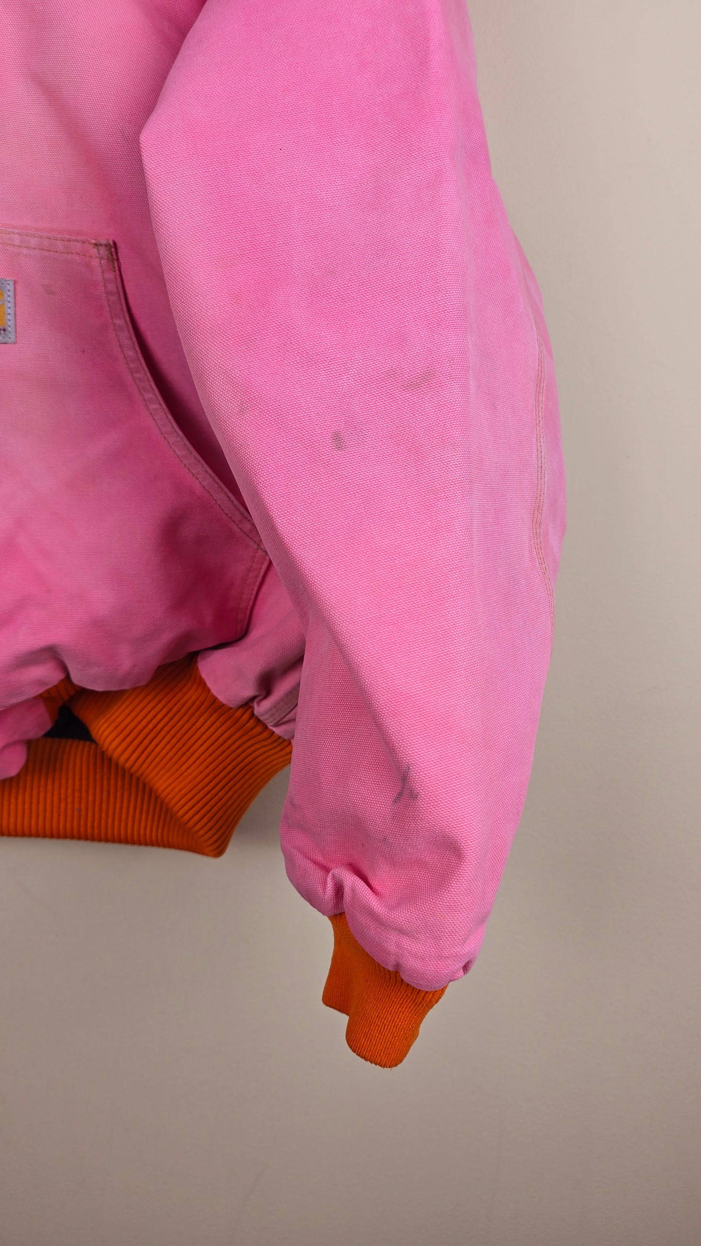 Vintage Carhartt x NY x Frito Lay Hoodie Jacket | Pink | L | 032