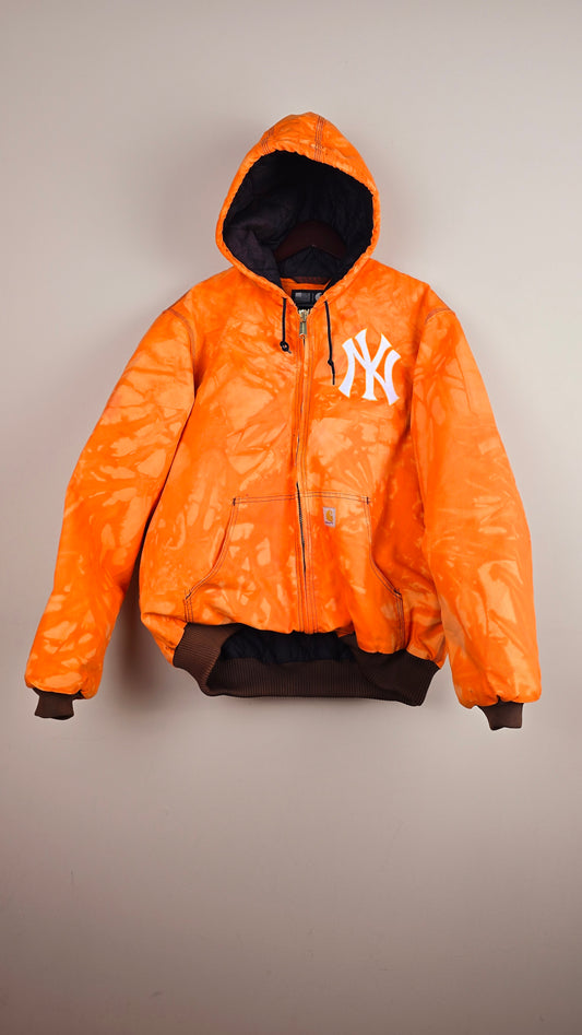 Vintage Carhartt x NY Hoodie Jacket | Camo Fanta | L | 037