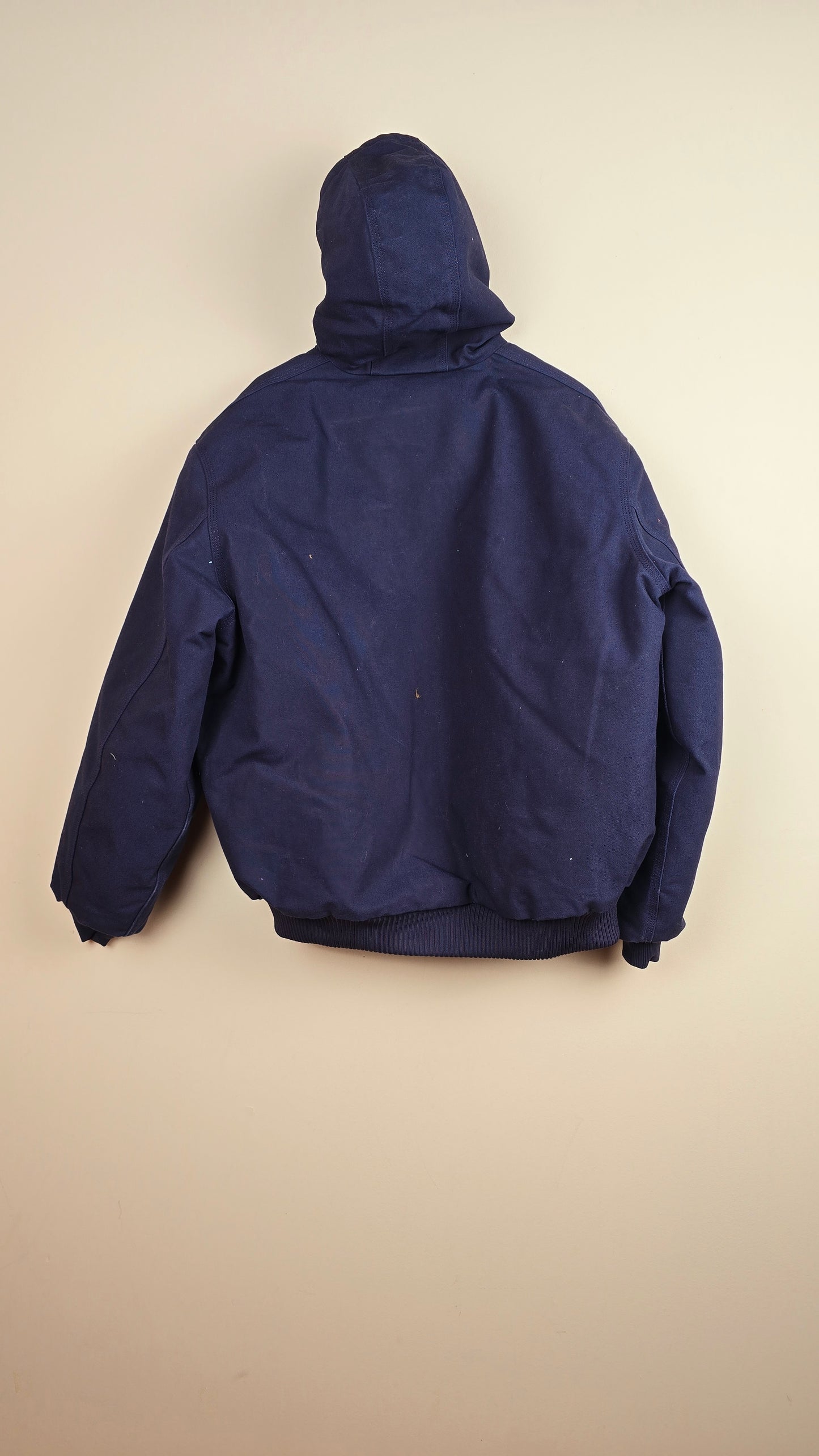 Vintage Carhartt x NY Hoodie Jacket | Navy | XL | 044