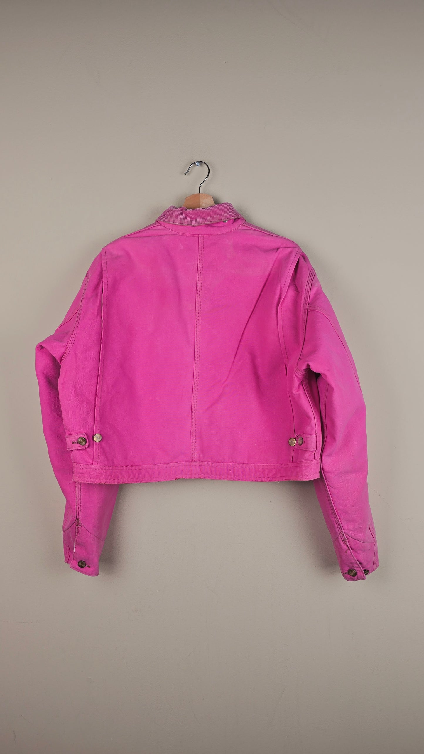 Vintage Carhartt X NY Yankees Cropped Jacket | Pink | Size M/L | OP10