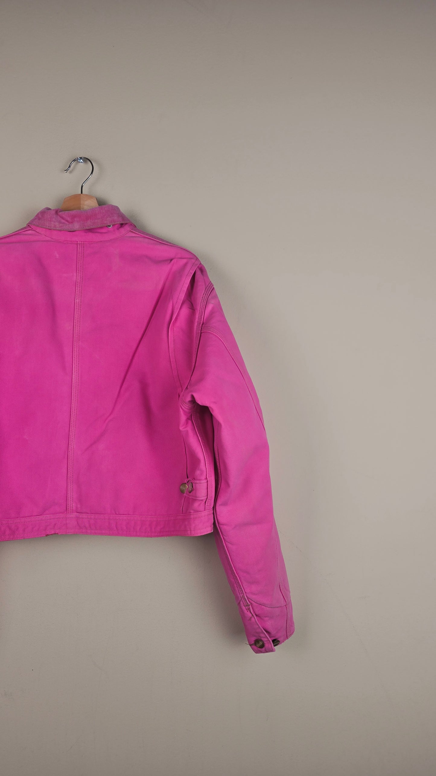 Vintage Carhartt X NY Yankees Cropped Jacket | Pink | Size M/L | OP10