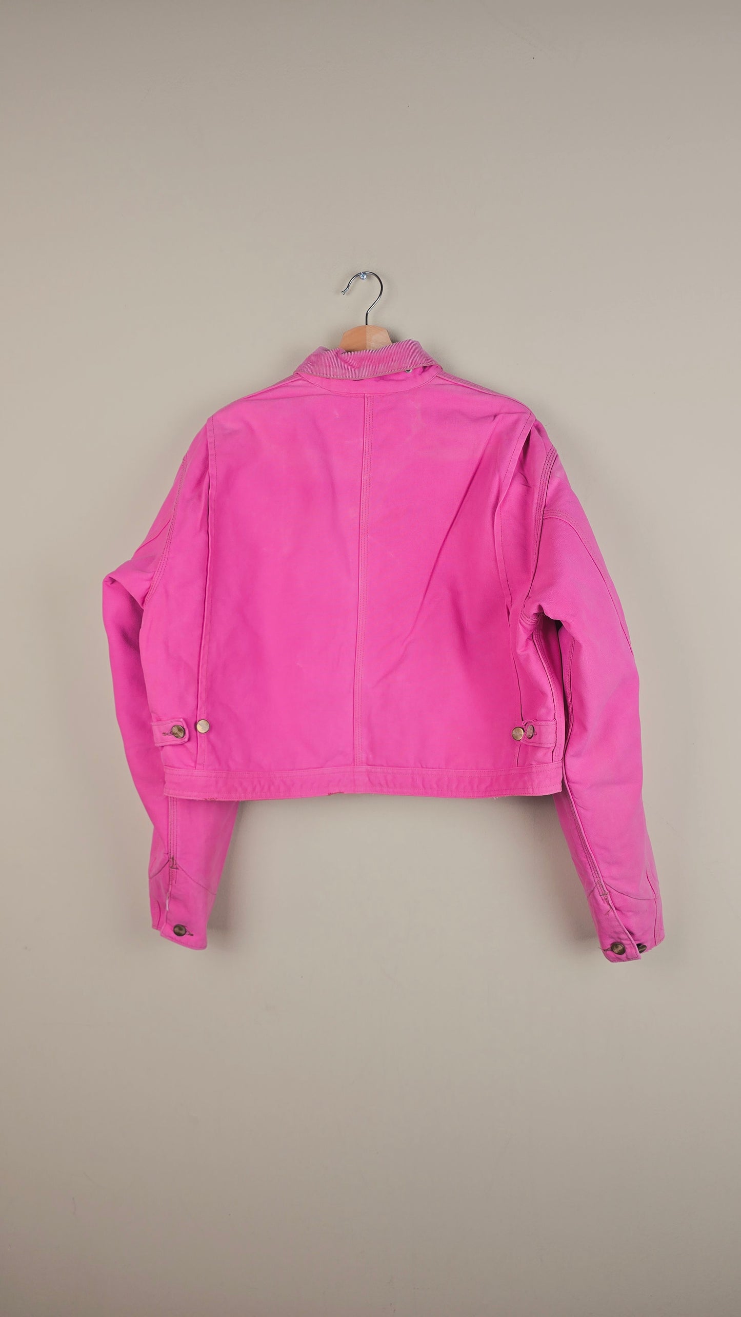 Vintage Carhartt X NY Yankees Cropped Jacket | Pink | Size M/L | OP10