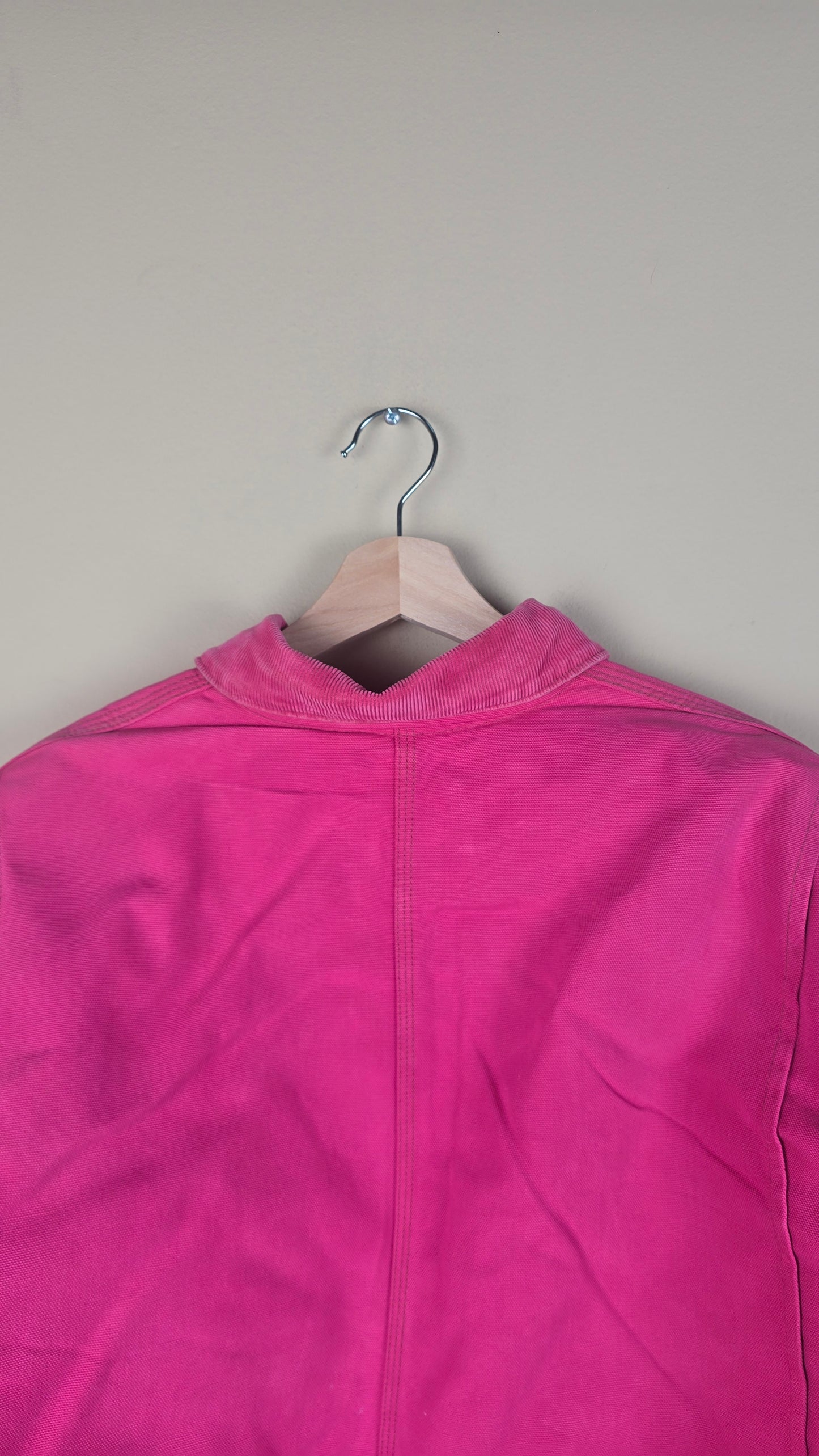 Vintage Carhartt X NY Yankees Cropped Jacket | Hot Pink | Size M | OP25