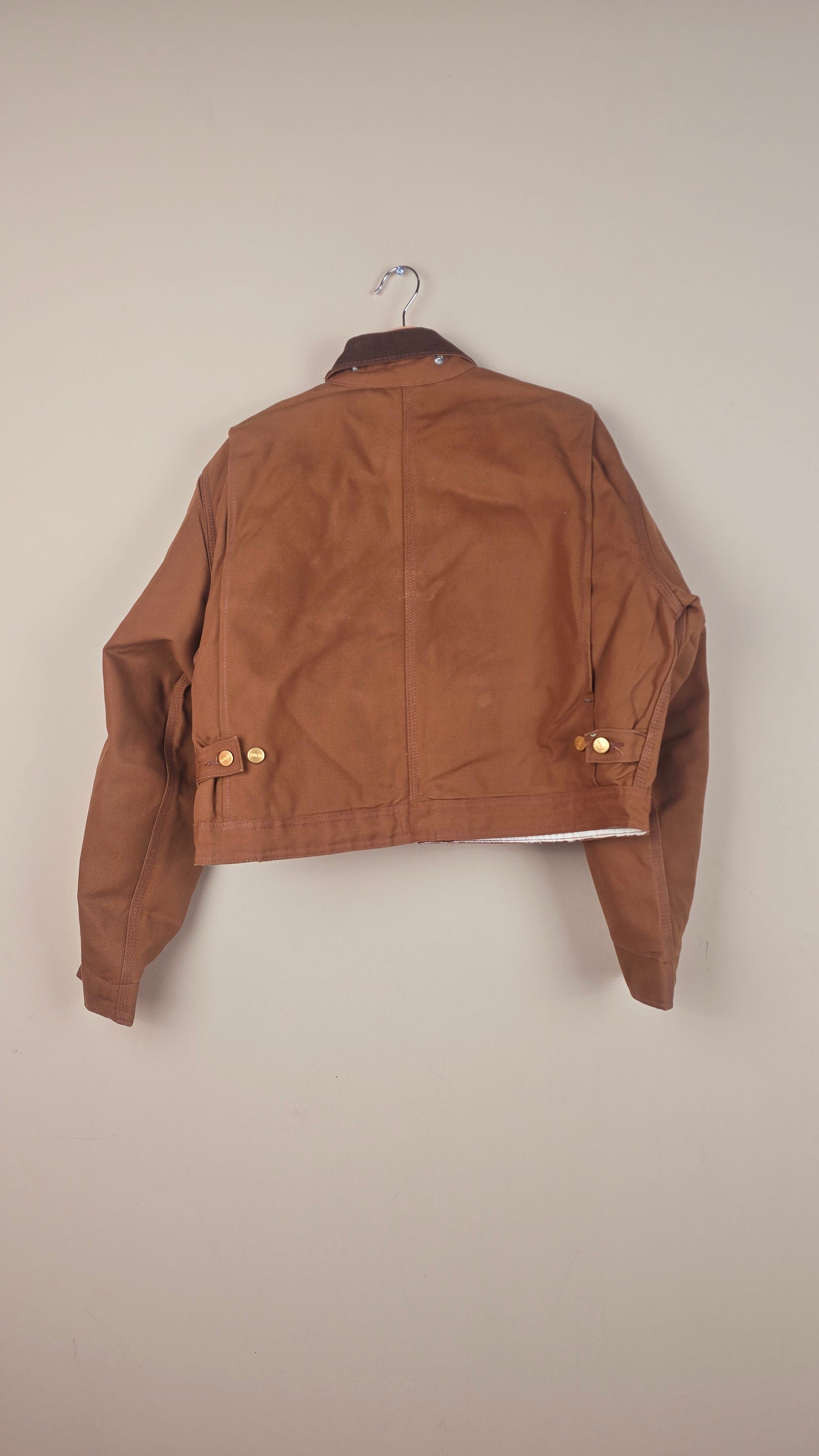 Vintage Carhartt X NY Yankees Cropped Jacket | Brow | Size M | OB1