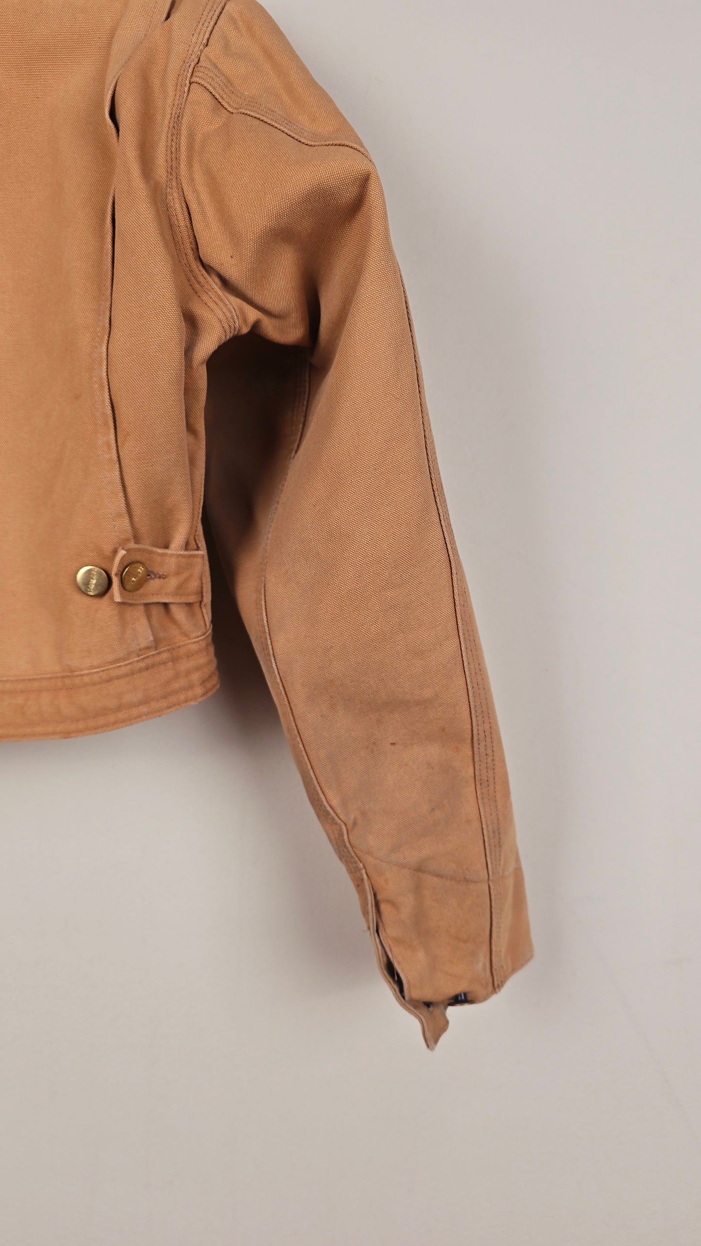 Vintage Carhartt X NY Yankees Cropped Jacket | Brown | Size S | OB5