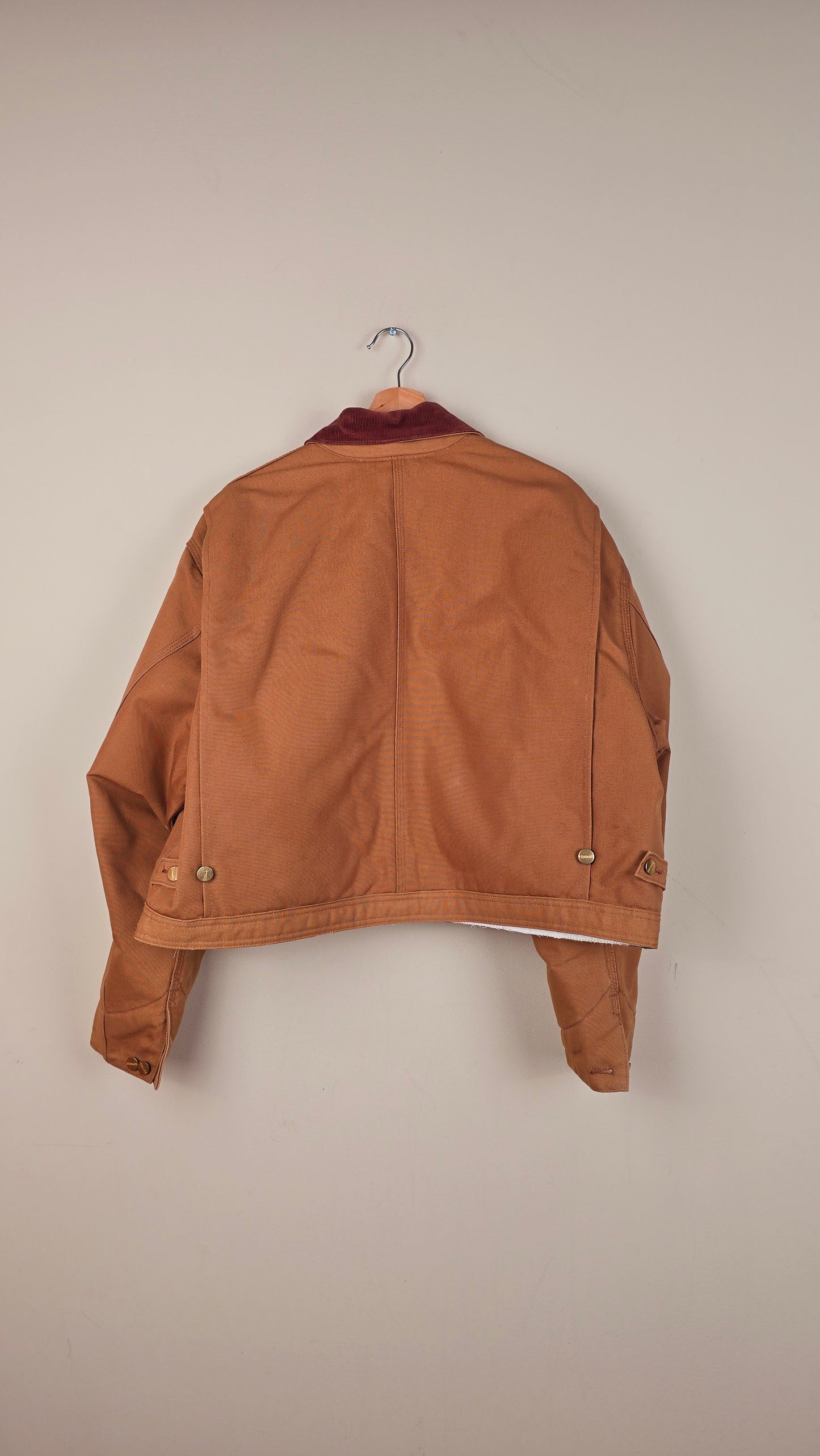 Vintage Carhartt X NY Yankees Cropped Jacket | Brown | Size 2xL | OB6