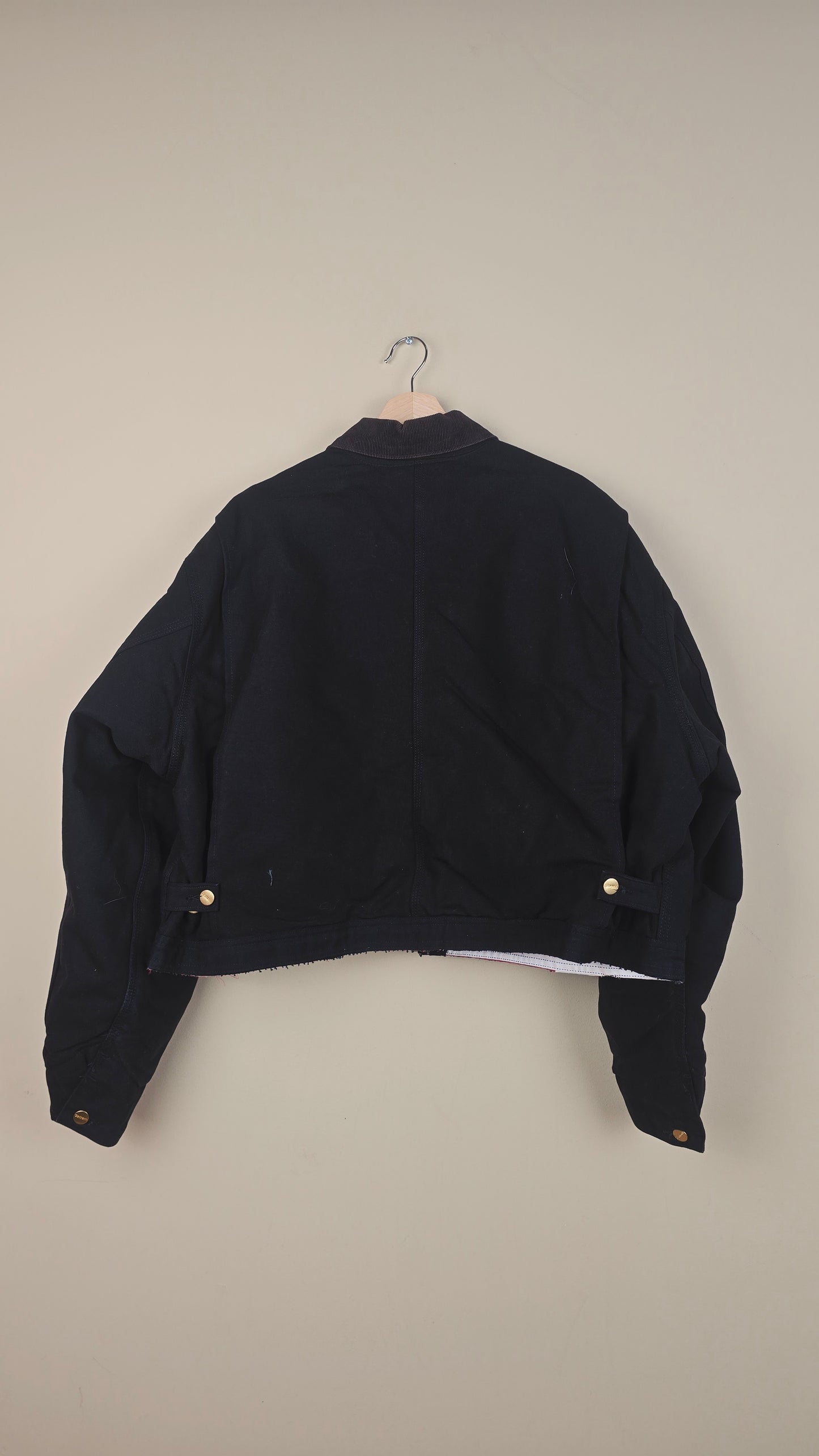 Vintage Carhartt X NY Yankees Cropped Jacket | Black | Size 3XL | OBL7