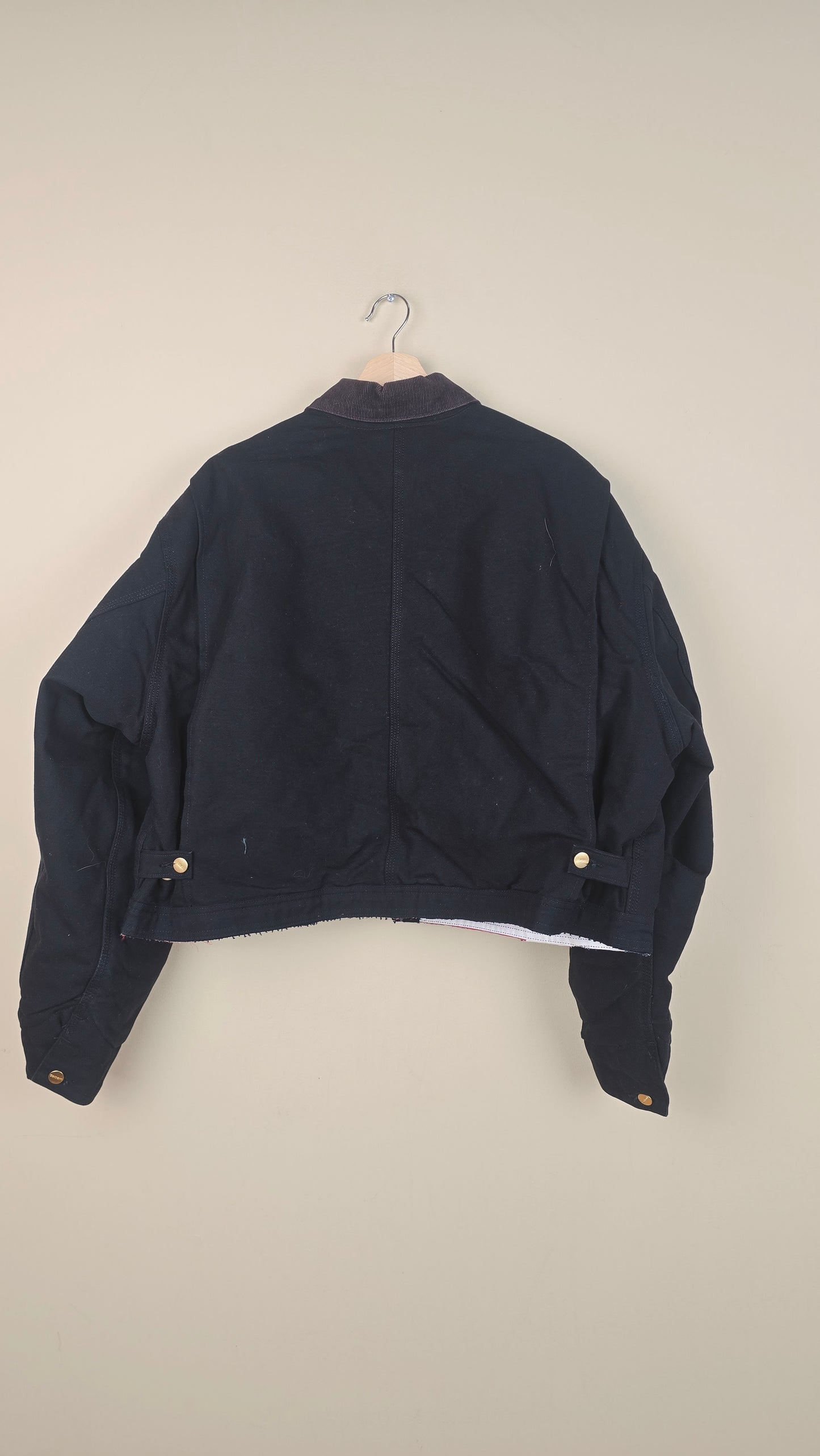 Vintage Carhartt X NY Yankees Cropped Jacket | Black | Size 3XL | OBL7