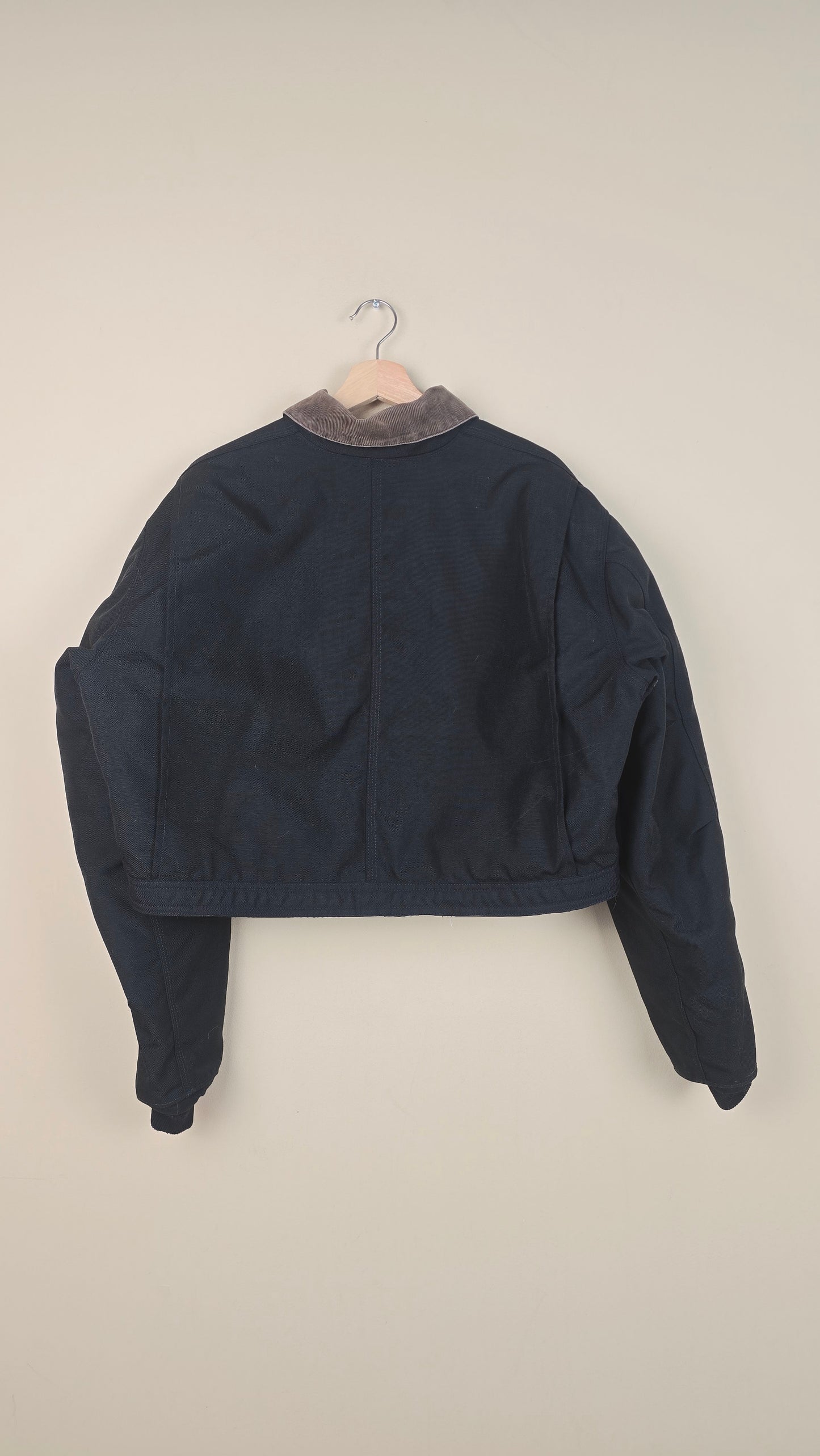 Vintage Carhartt X NY Yankees Cropped Jacket | Black | Size XL | OBL9