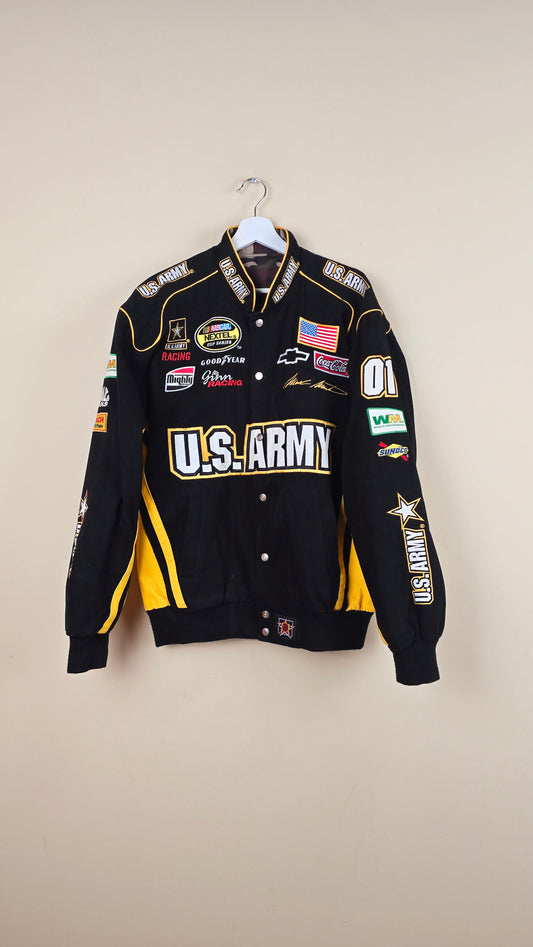 Vintage Jeff Hamilton Reversible US Army Jacket (Size M) | VET13