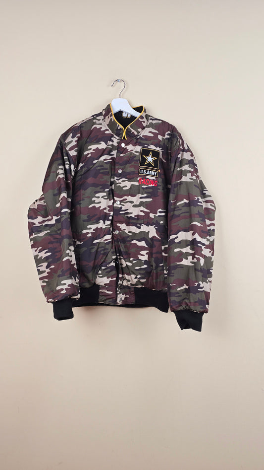 Vintage Jeff Hamilton Reversible US Army Jacket (Size XL) | VET14