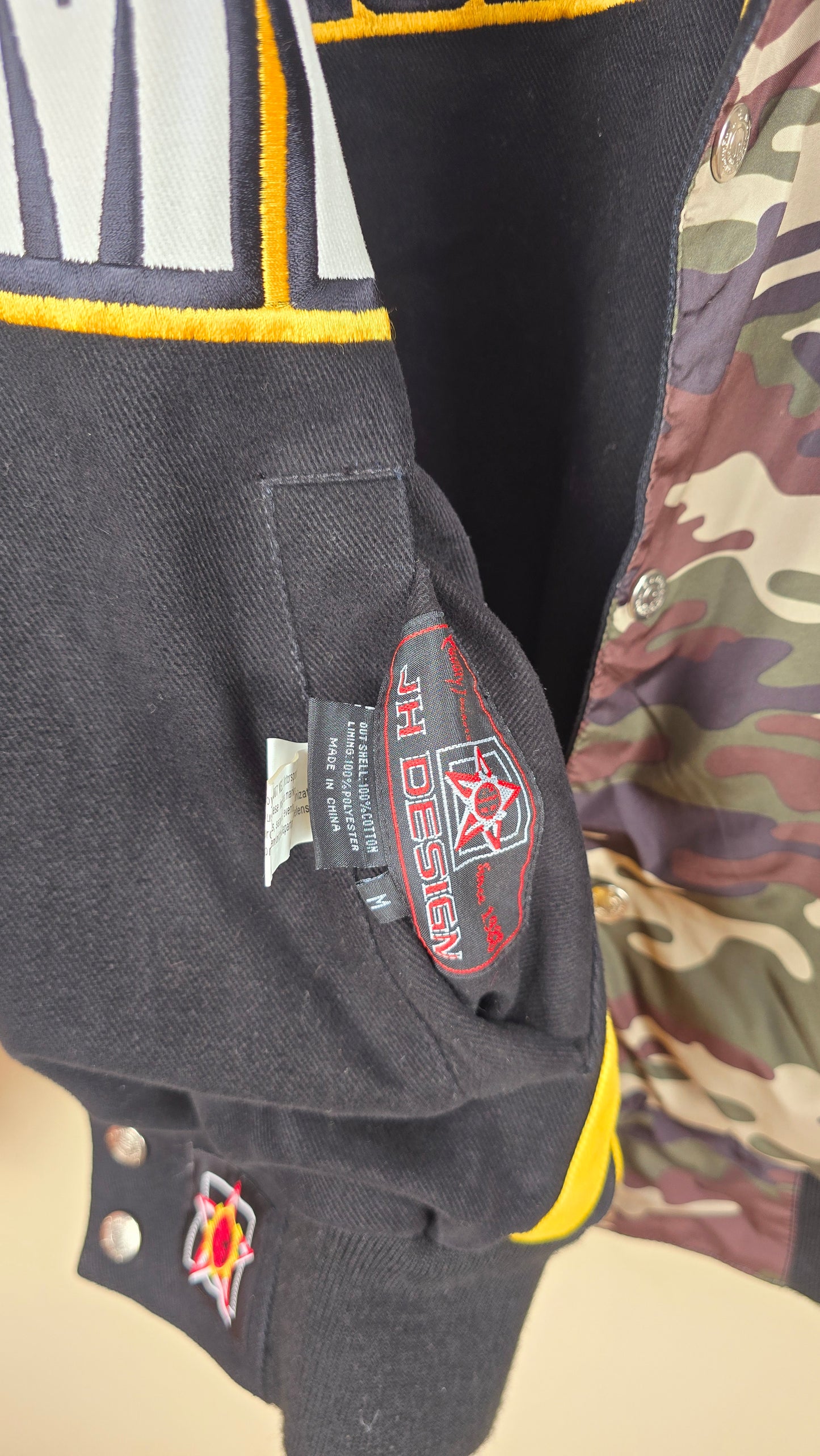 Vintage Jeff Hamilton Reversible US Army Jacket (Size M) | VET13
