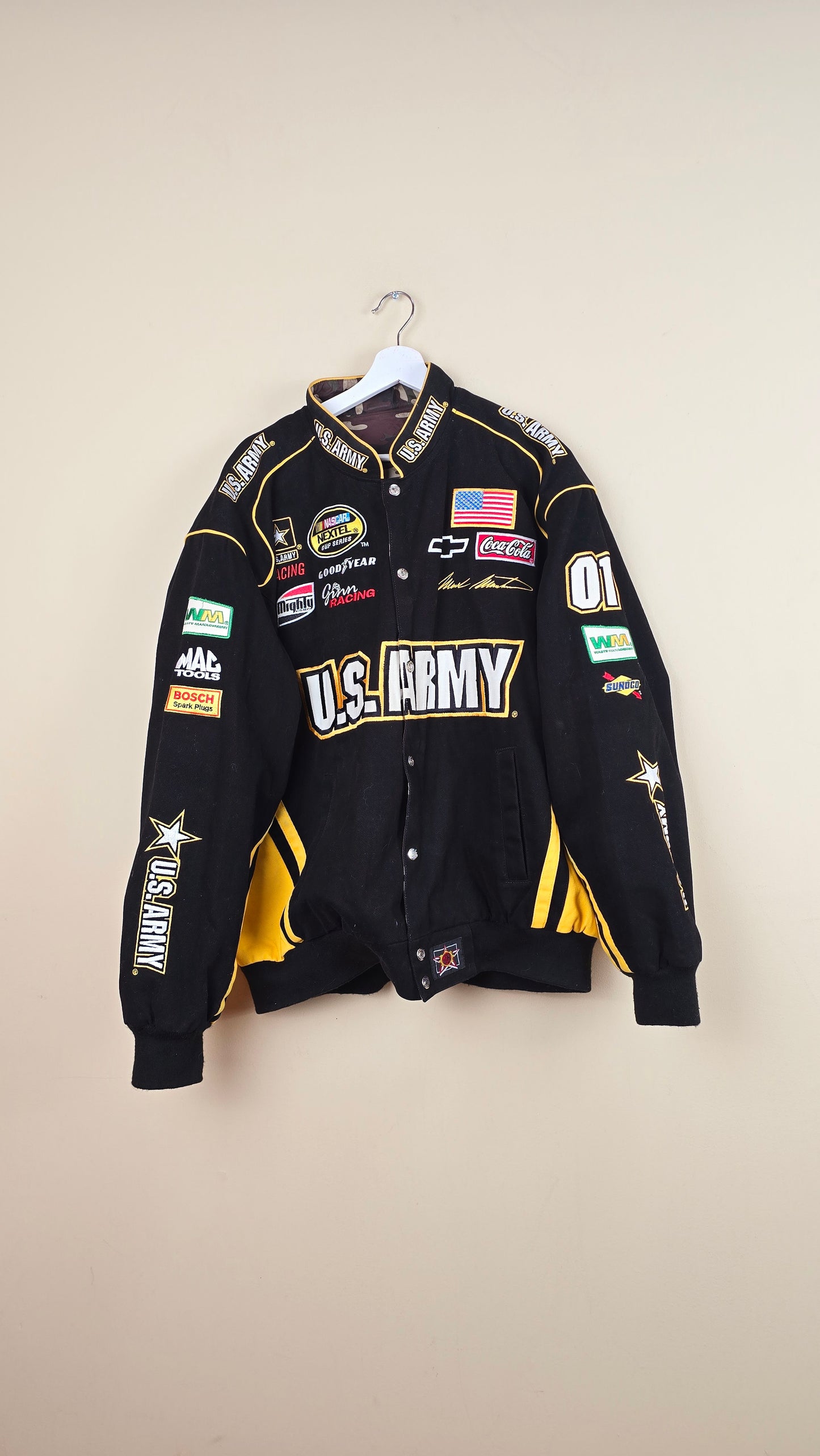 Vintage Jeff Hamilton Reversible US Army Jacket (Size XL) | VET14