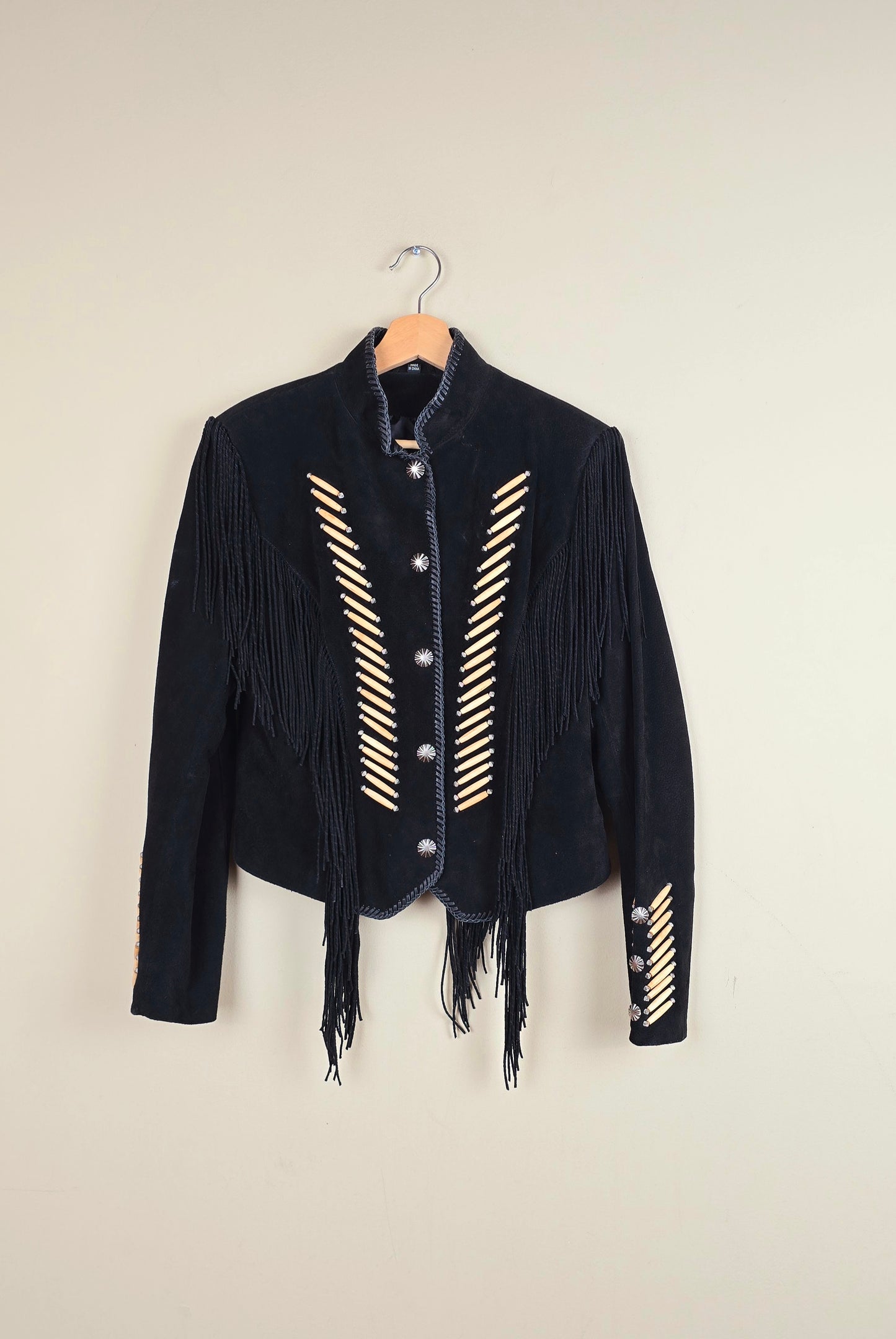 Vintage Cripple Creek Western Suede Leather Jacket (Size M) | IF09