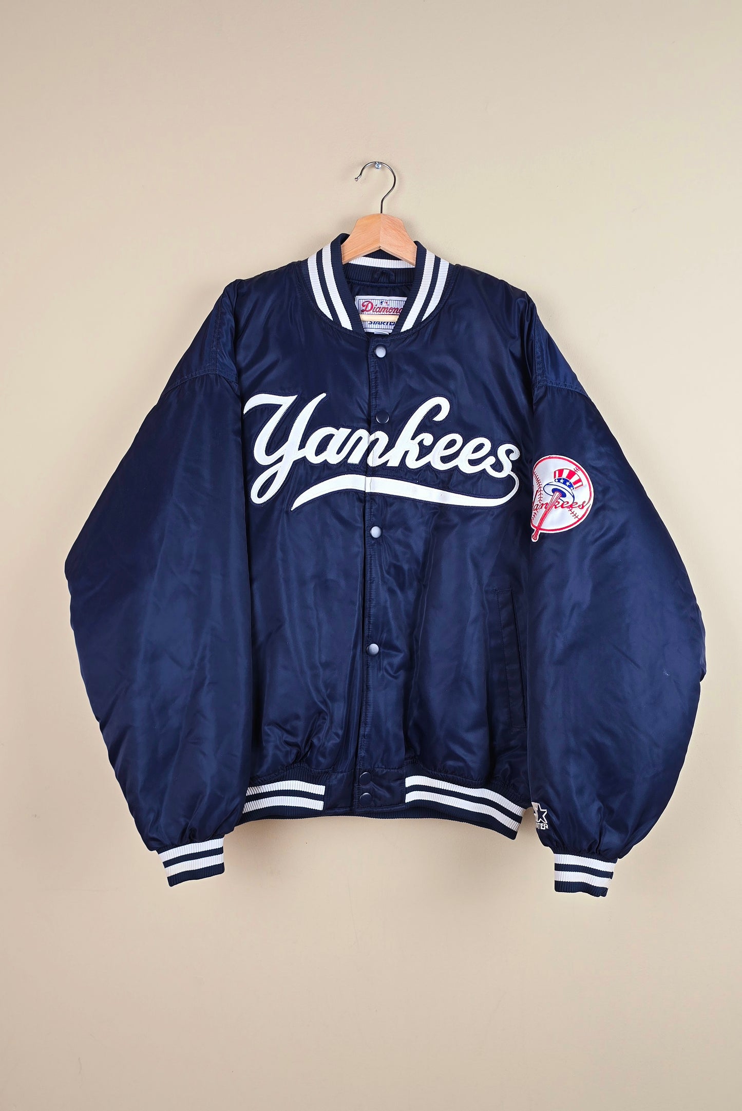 Vintage NY Yankees Bomber Jacket (Size xL) | IF12