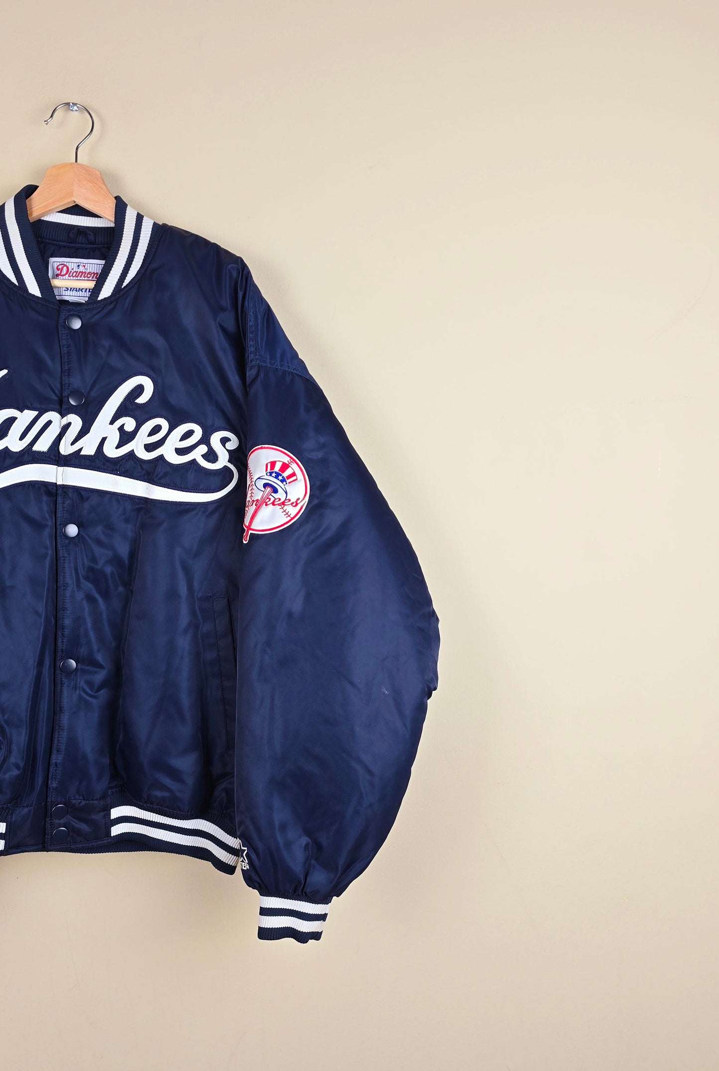 Vintage NY Yankees Bomber Jacket (Size xL) | IF12