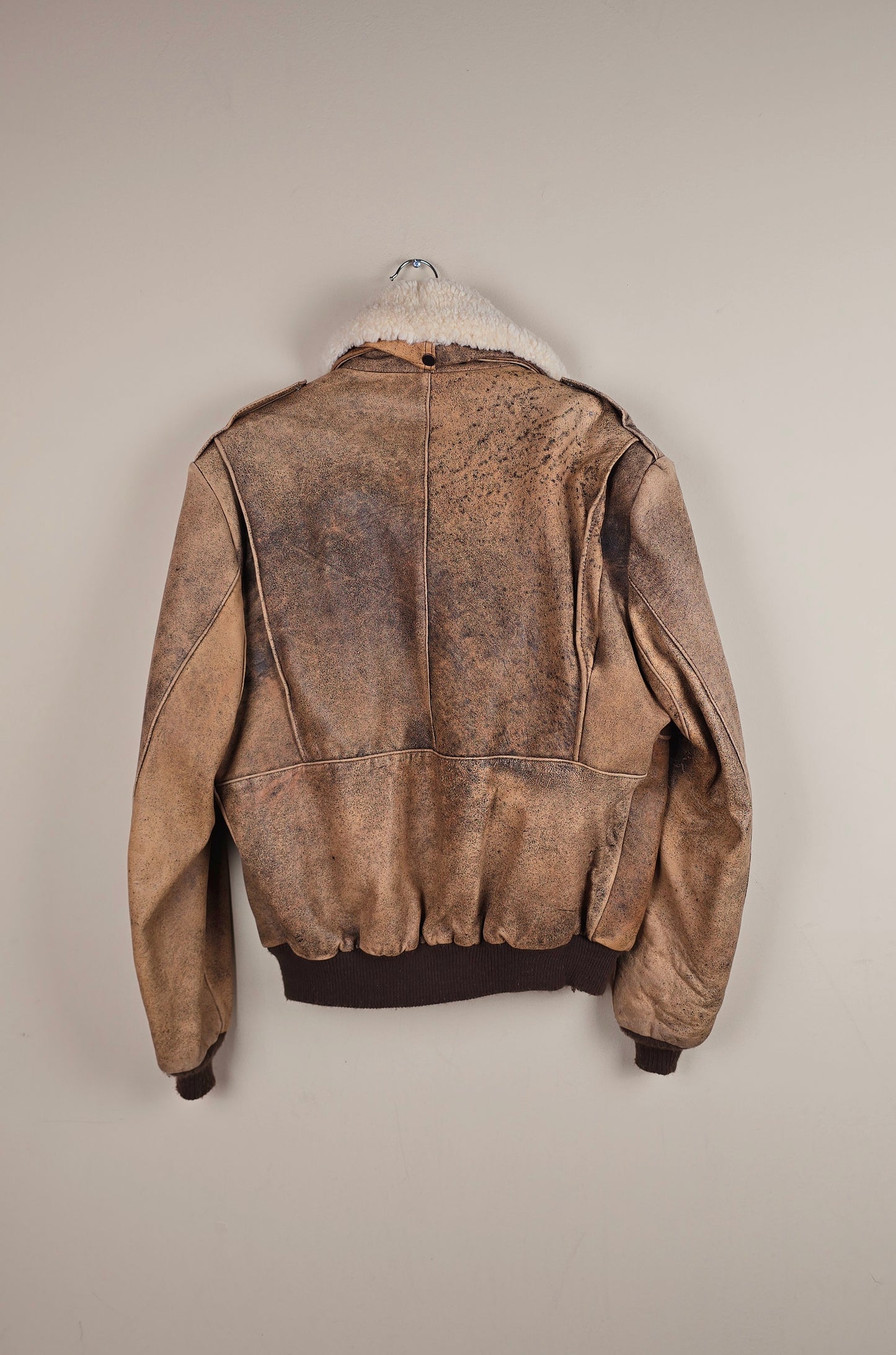 Vintage Reed Brown Leather Jacket (Size M/L) | IF13
