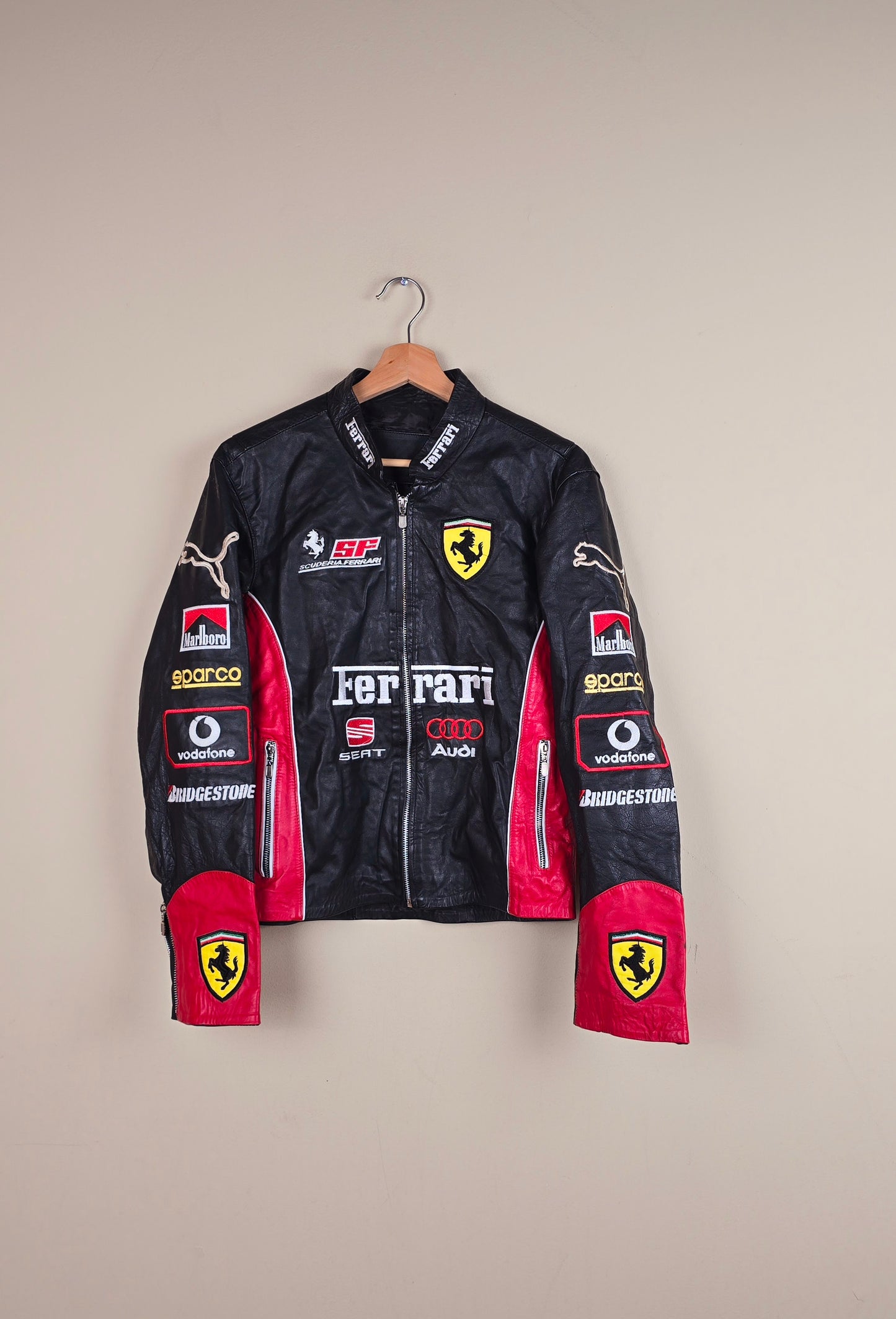 Vintage Ferrari Leather Jacket (Size S/M) | IF17