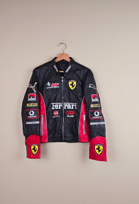 Vintage Ferrari Leather Jacket (Size S/M) | IF17