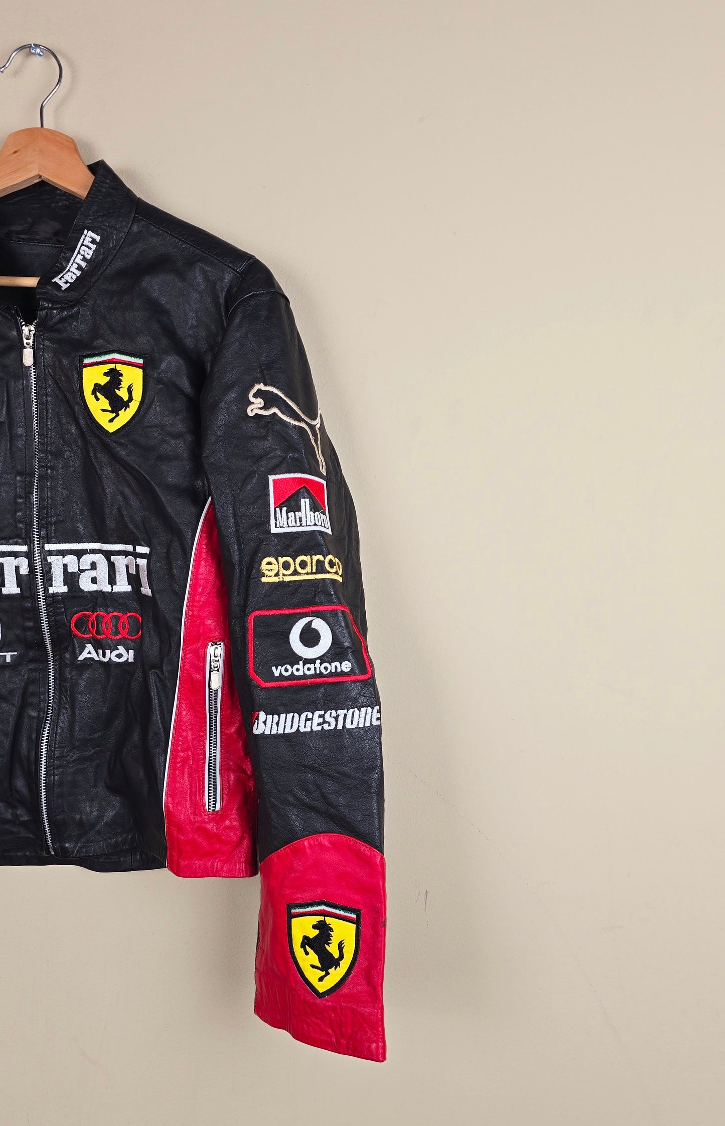 Vintage Ferrari Leather Jacket (Size S/M) | IF17
