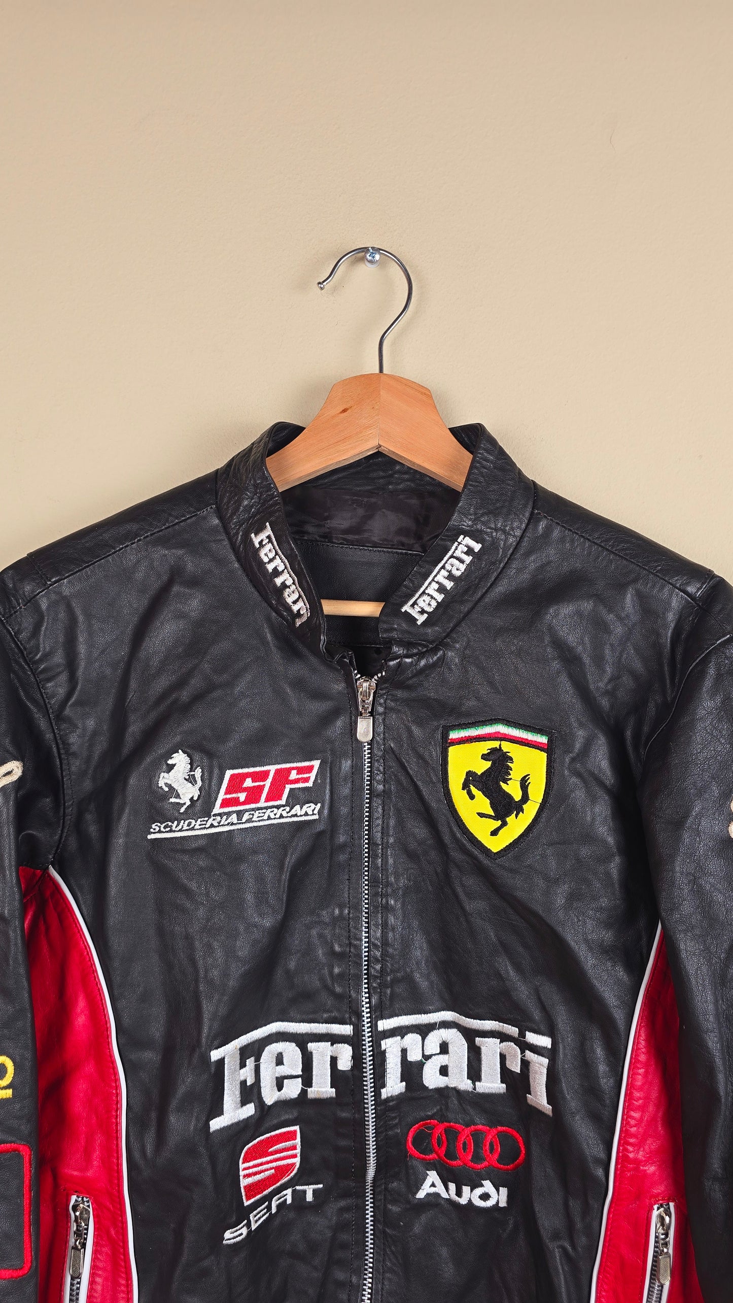 Vintage Ferrari Leather Jacket (Size S/M) | IF17