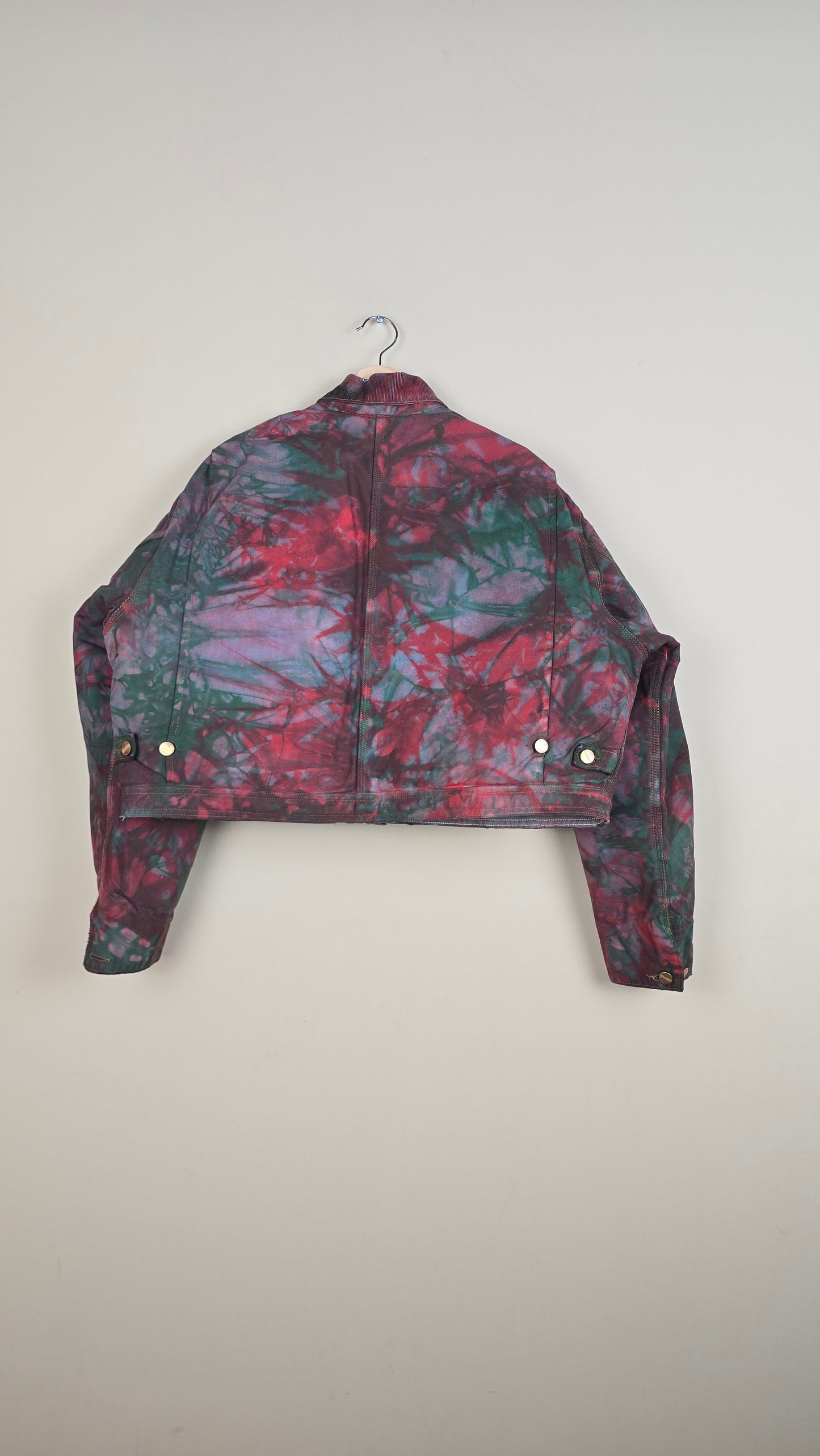 Vintage Carhartt X Detroit Cropped Jacket | Camo | Size L | 003