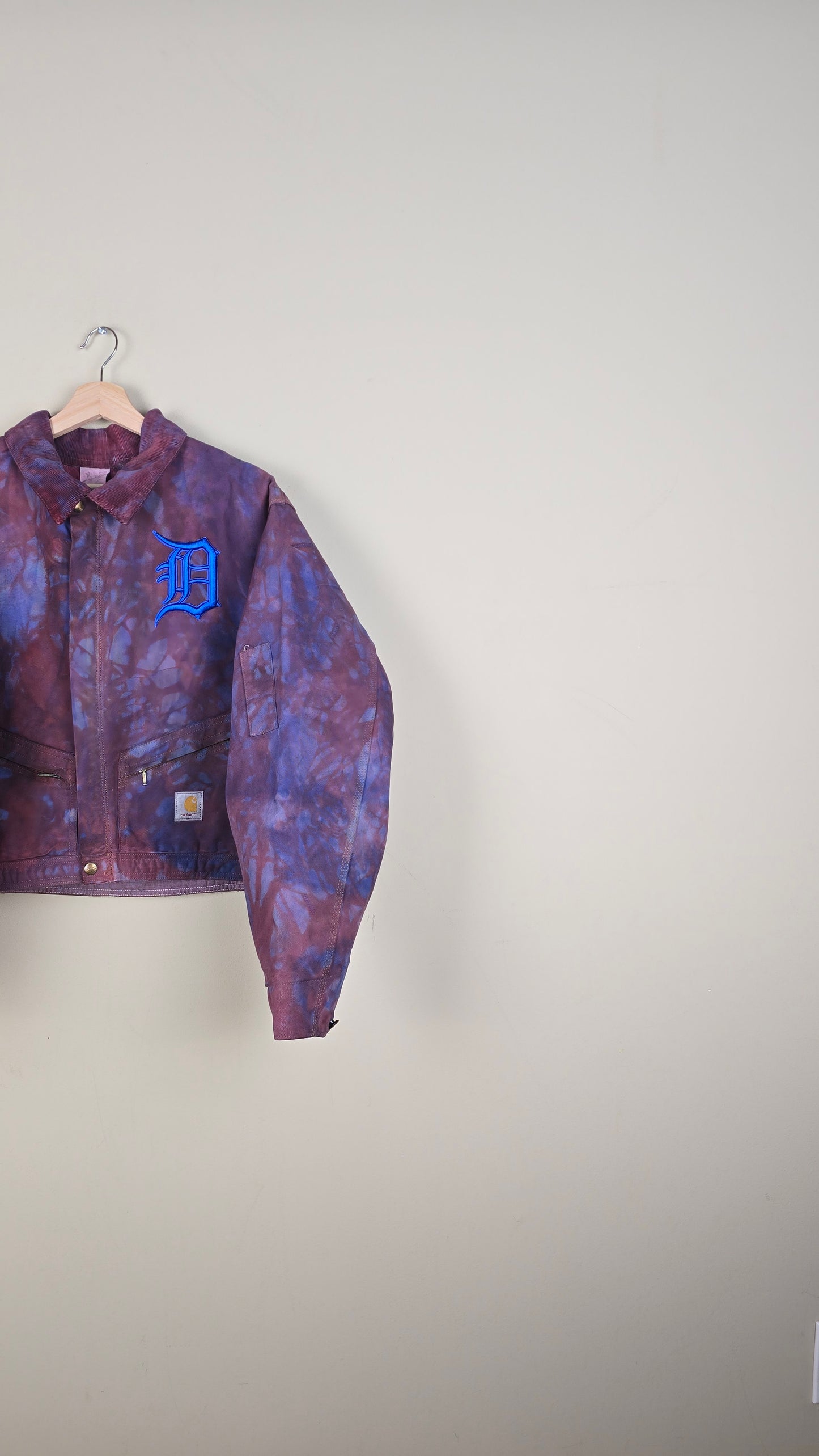 Vintage Carhartt X Detroit Cropped Jacket | Camo | Size XL | 004