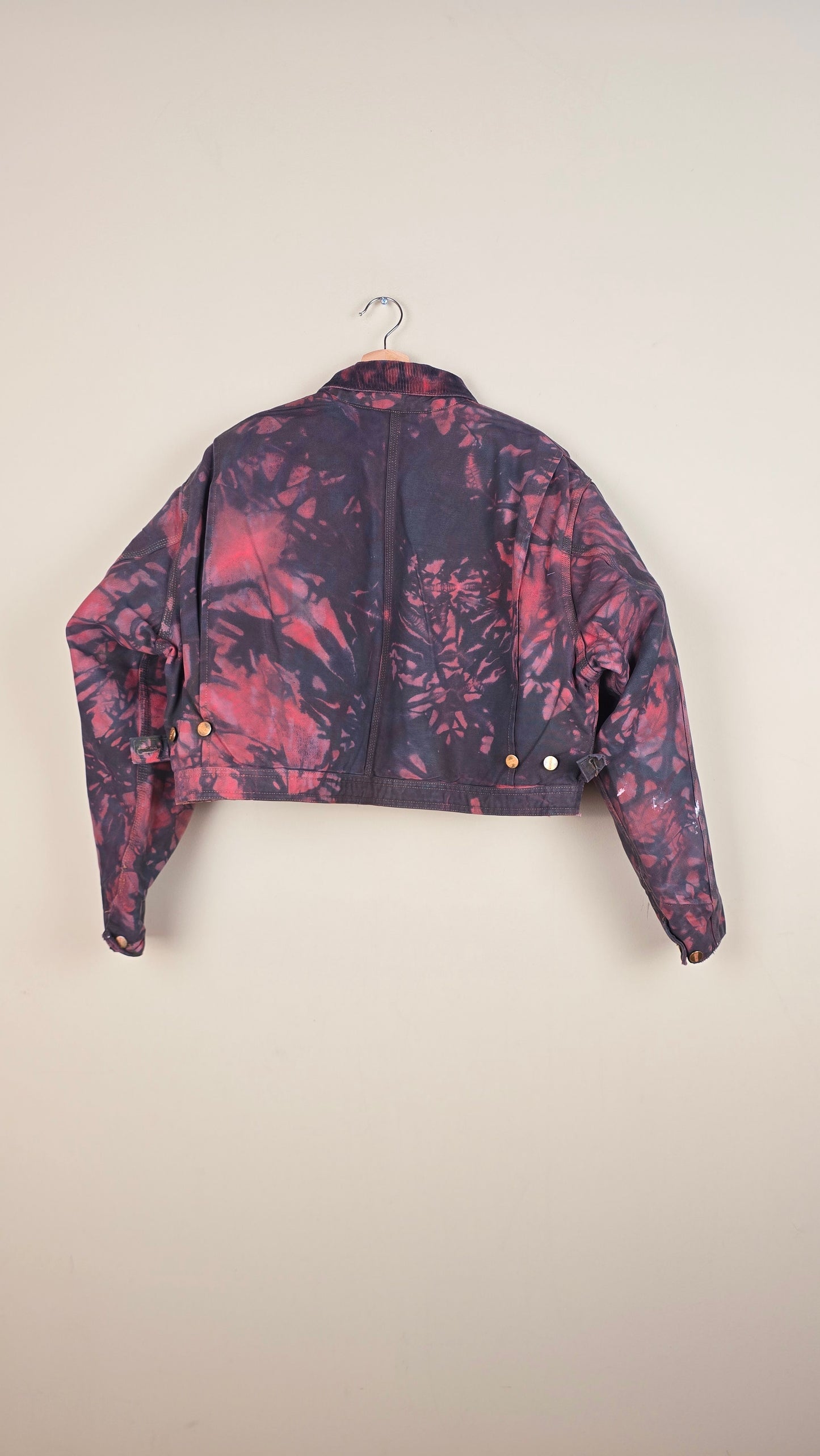 Vintage Carhartt X Detroit Cropped Jacket | Camo | Size L | 005