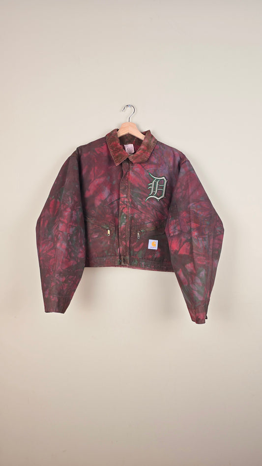 Vintage Carhartt X Detroit Cropped Jacket | Camo | Size L | 006