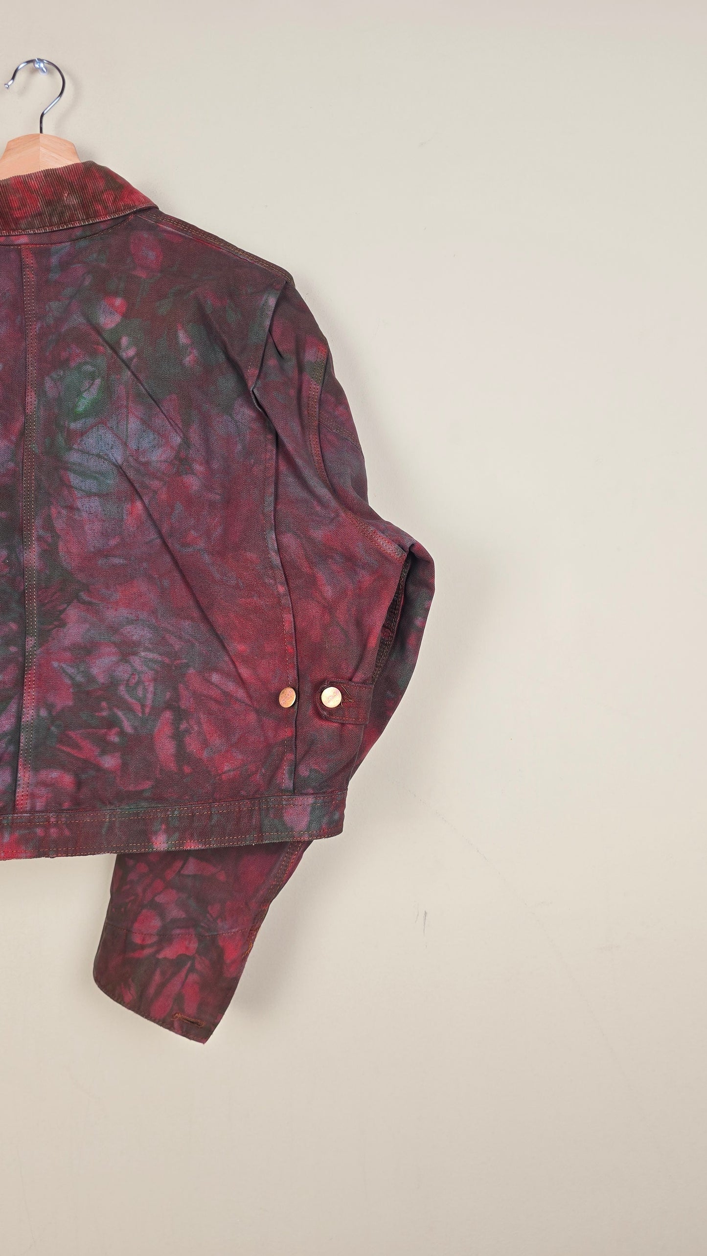 Vintage Carhartt X Detroit Cropped Jacket | Camo | Size L | 006