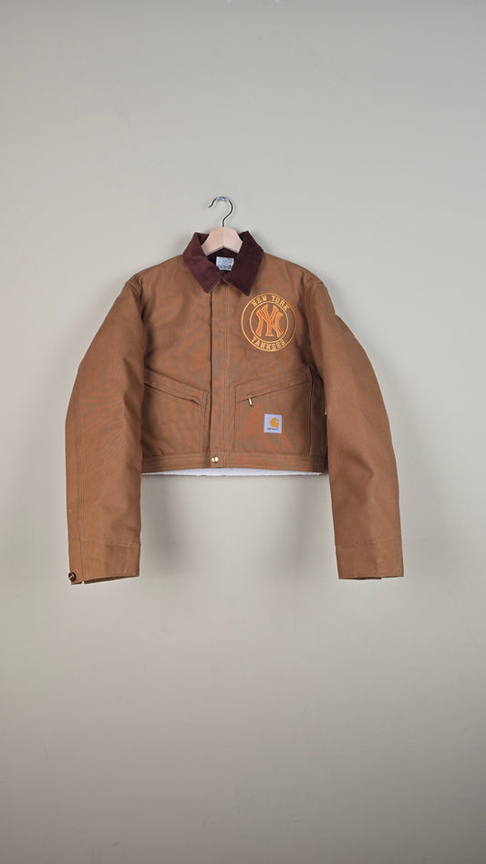 Vintage Carhartt X NY Yankees Cropped Jacket | Carton | Size S | 010