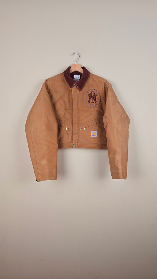 Vintage Carhartt X NY Yankees Cropped Jacket | Carton | Size M | 012
